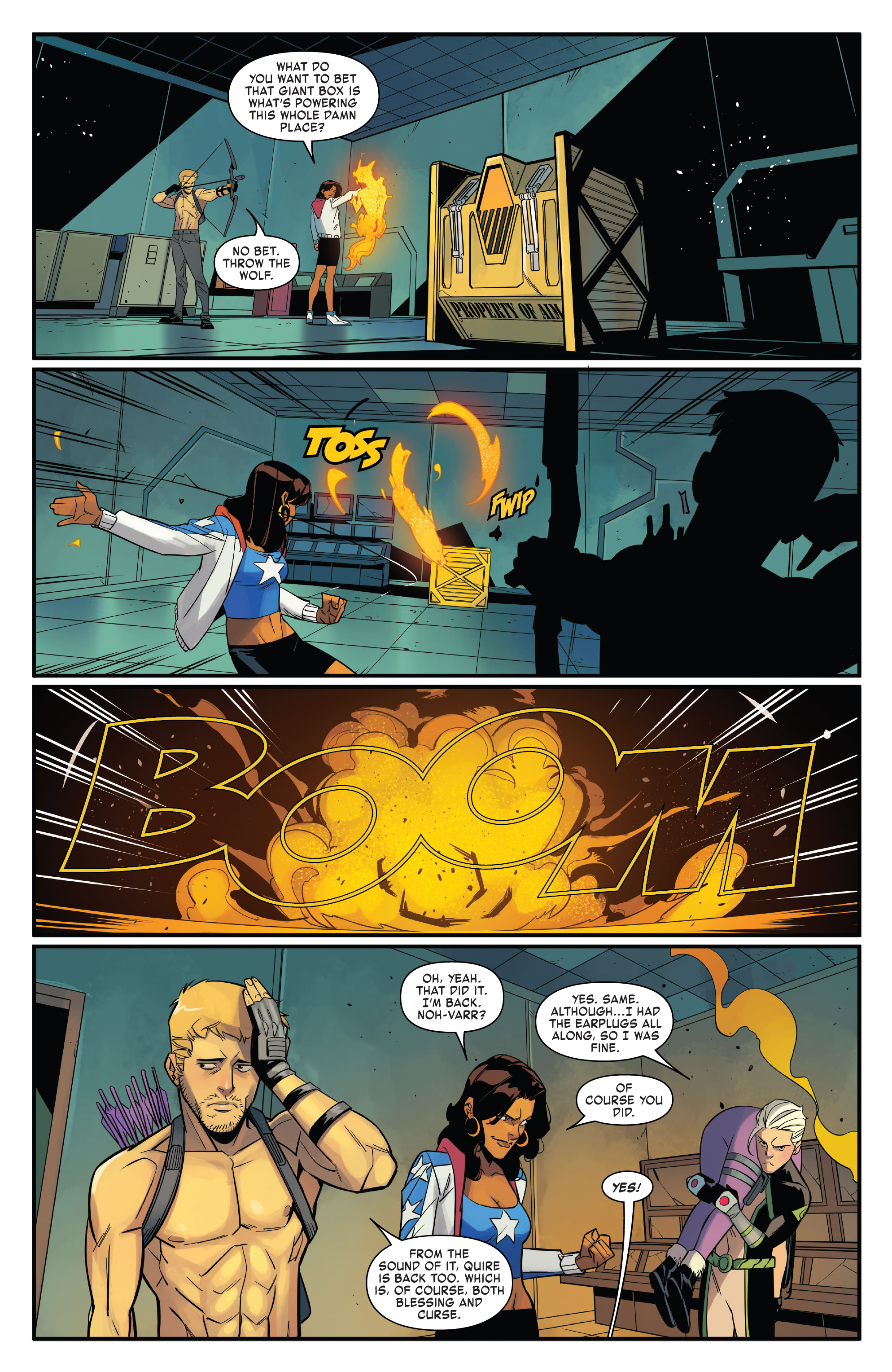 Read online Hawkeye: Team Spirit comic -  Issue # TPB (Part 1) - 56