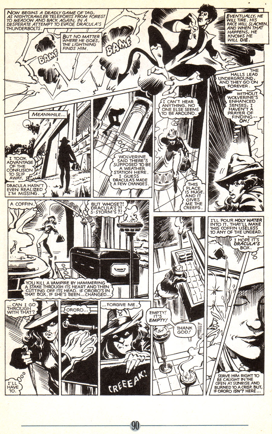 Read online Marvel Chillers: Blood Storm comic -  Issue # Full - 92