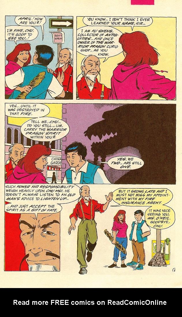 Read online Teenage Mutant Ninja Turtles Adventures (1989) comic -  Issue #24 - 28