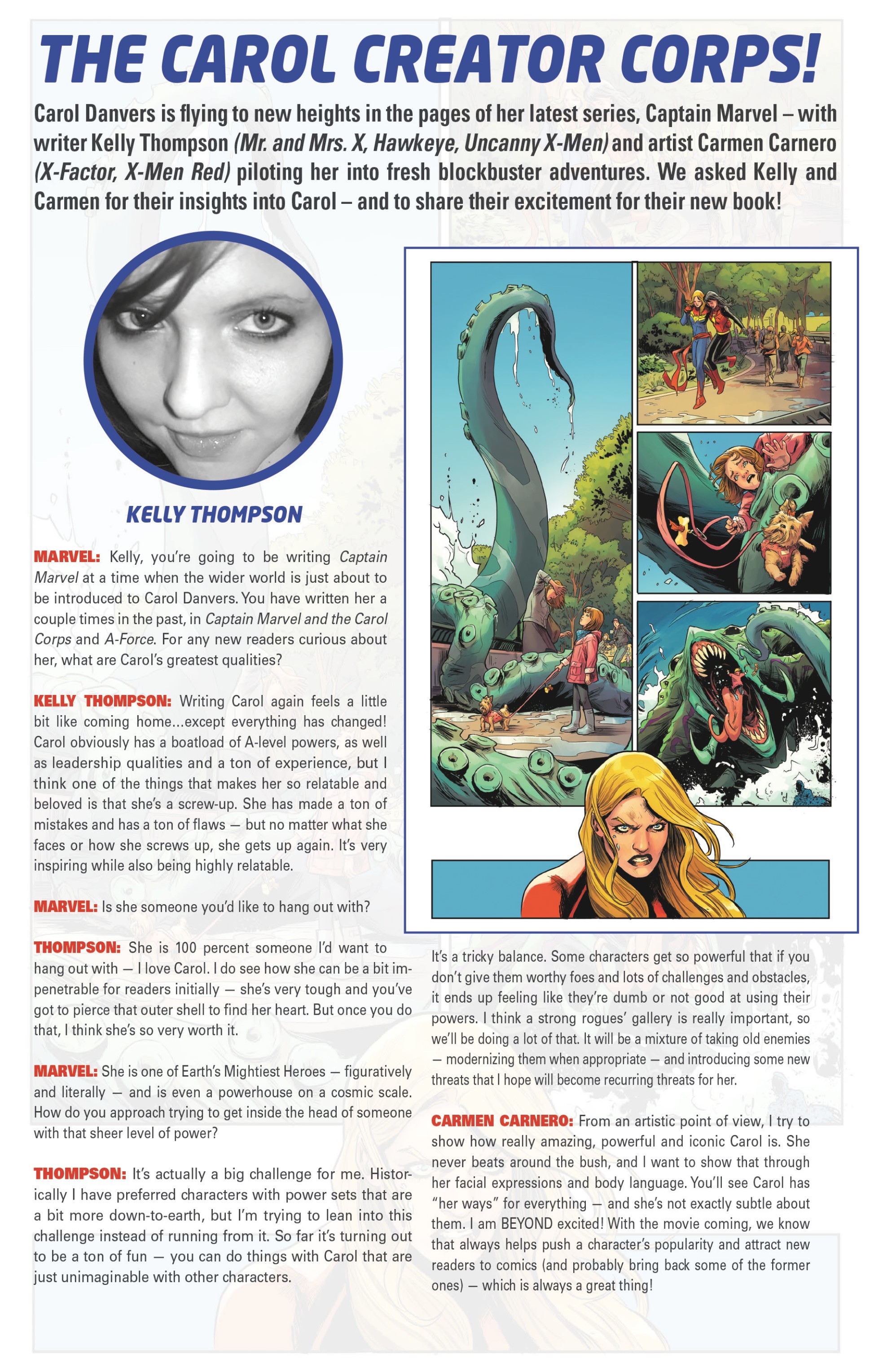 Read online Captain Marvel Start Here Sampler 2019 comic -  Issue # Full - 12