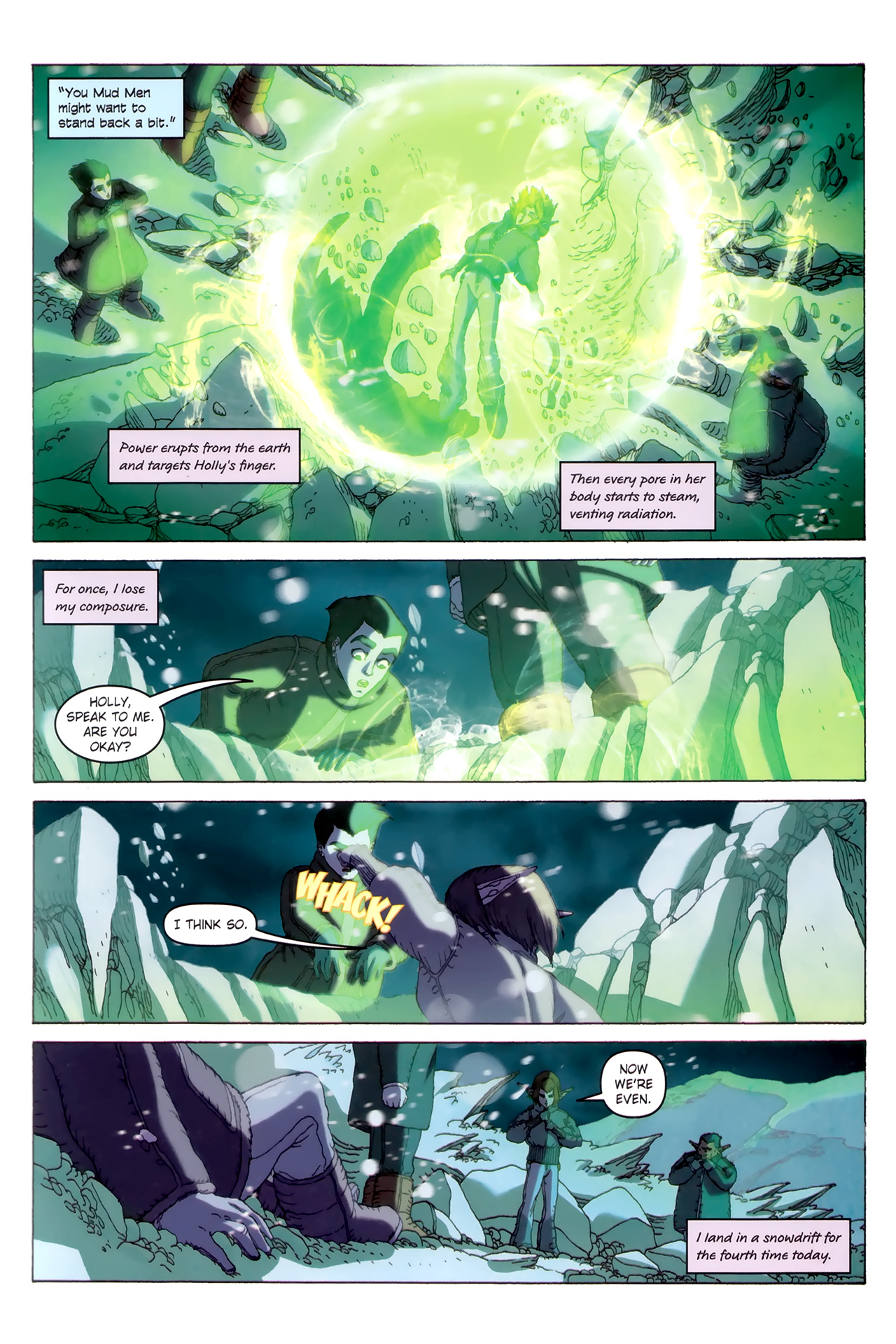 Read online Artemis Fowl: The Arctic Incident comic -  Issue # TPB - 74