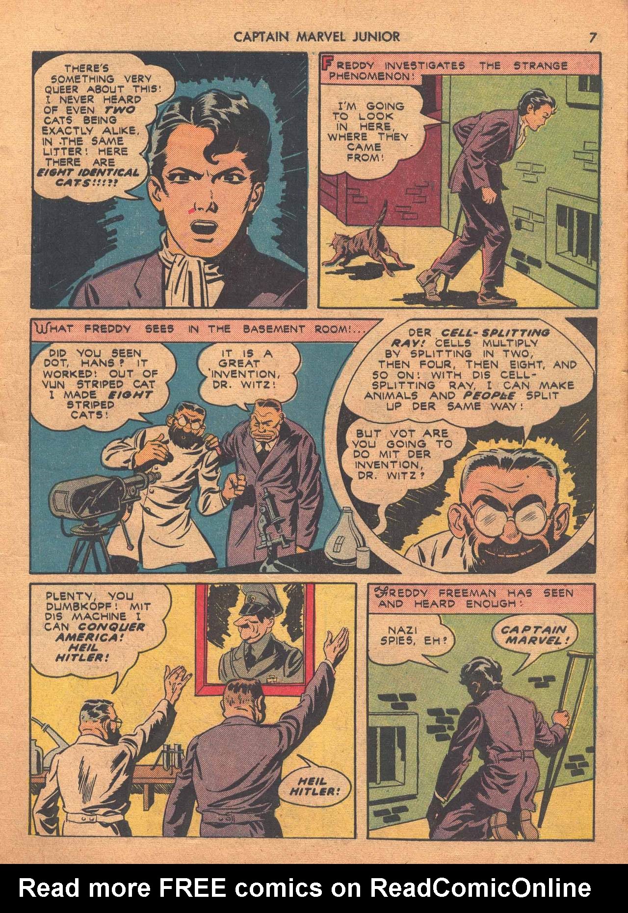 Read online Captain Marvel, Jr. comic -  Issue #108 - 9