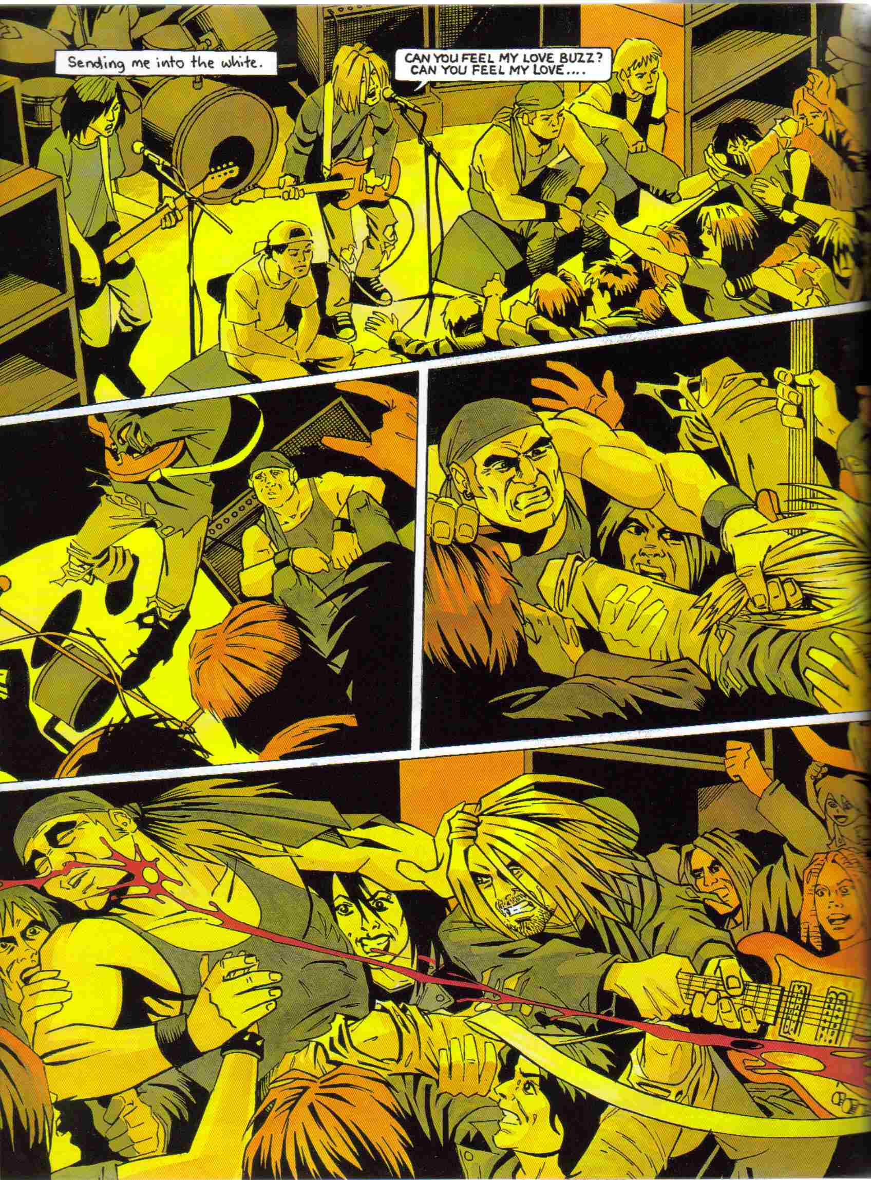 Read online GodSpeed: The Kurt Cobain Graphic comic -  Issue # TPB - 39