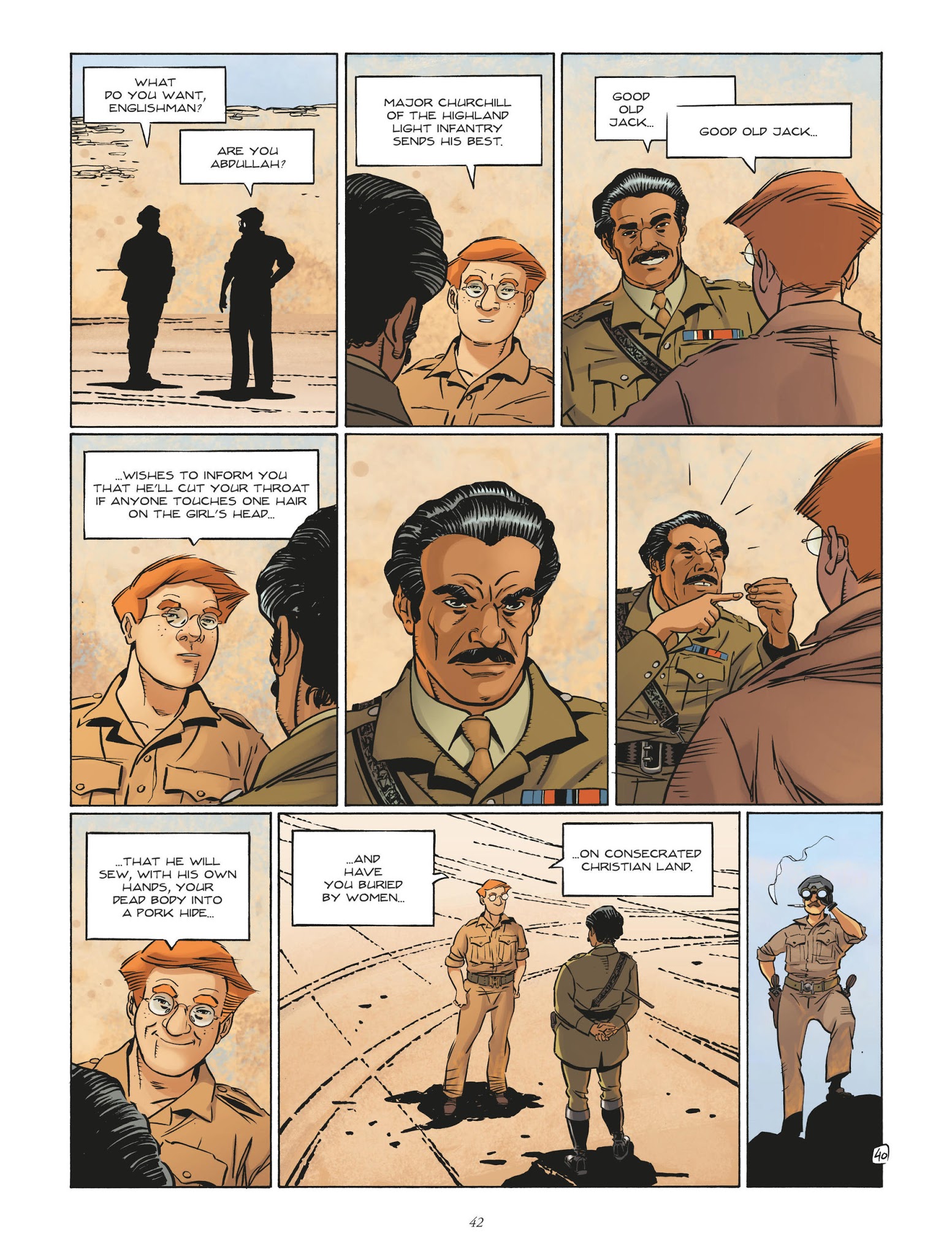 Read online The Jewish Brigade comic -  Issue #3 - 42