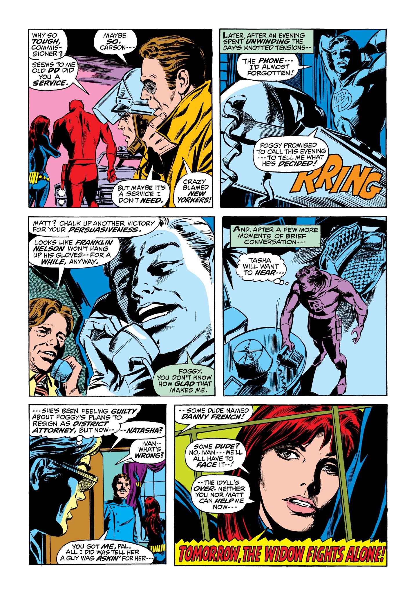 Read online Marvel Masterworks: Daredevil comic -  Issue # TPB 9 (Part 1) - 72