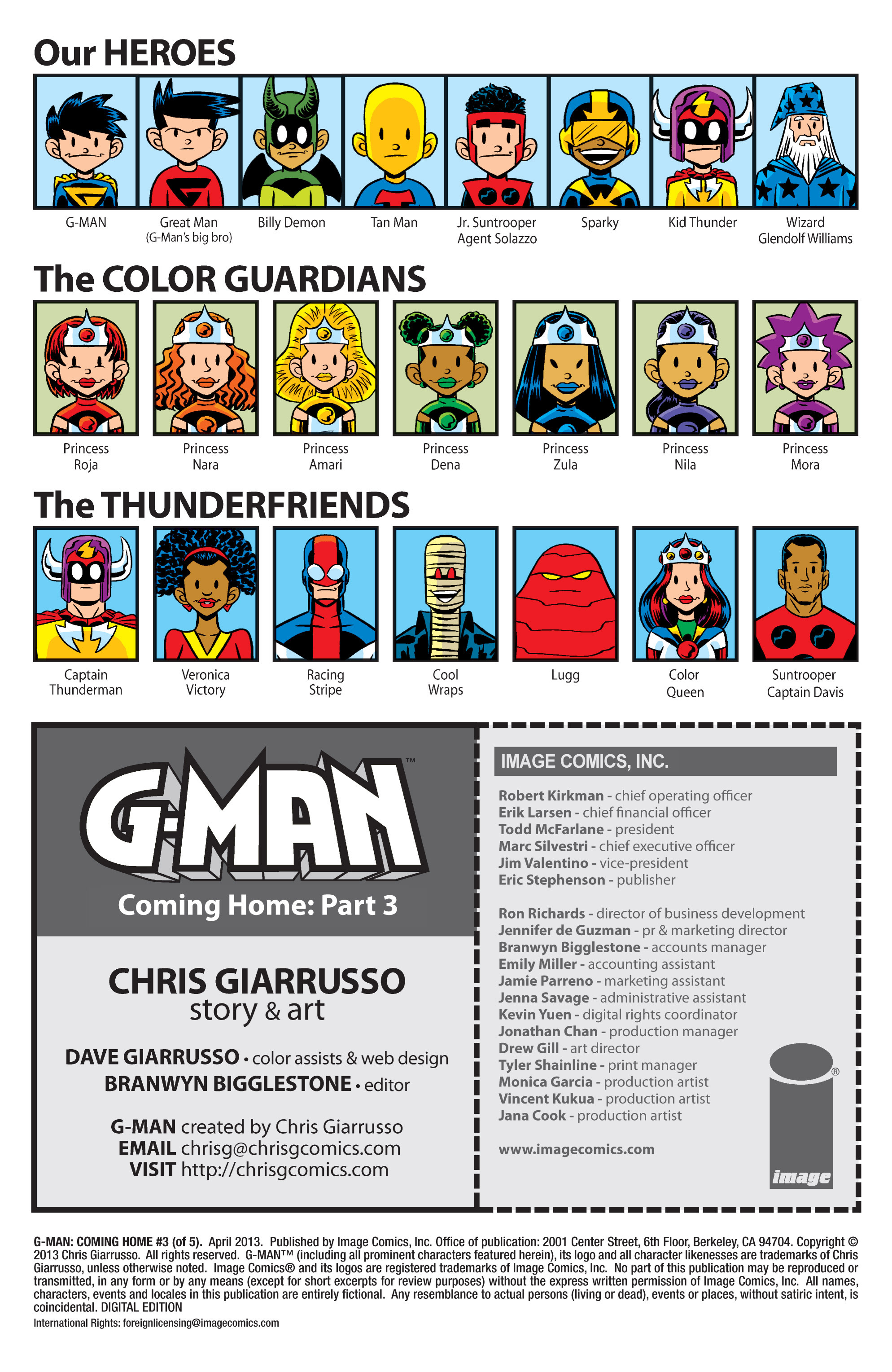 Read online G-Man: Coming Home comic -  Issue #3 - 2