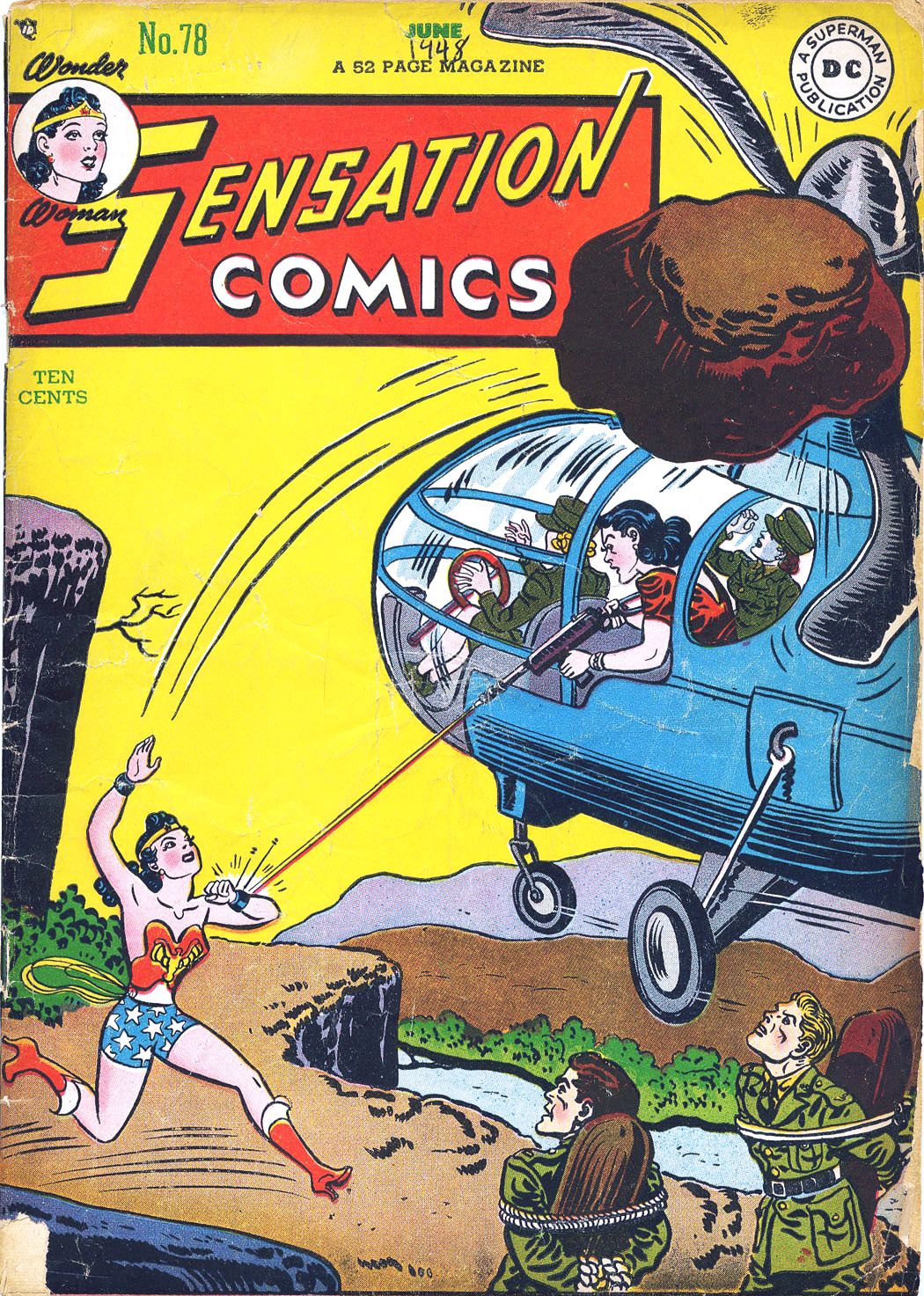 Read online Sensation (Mystery) Comics comic -  Issue #78 - 1
