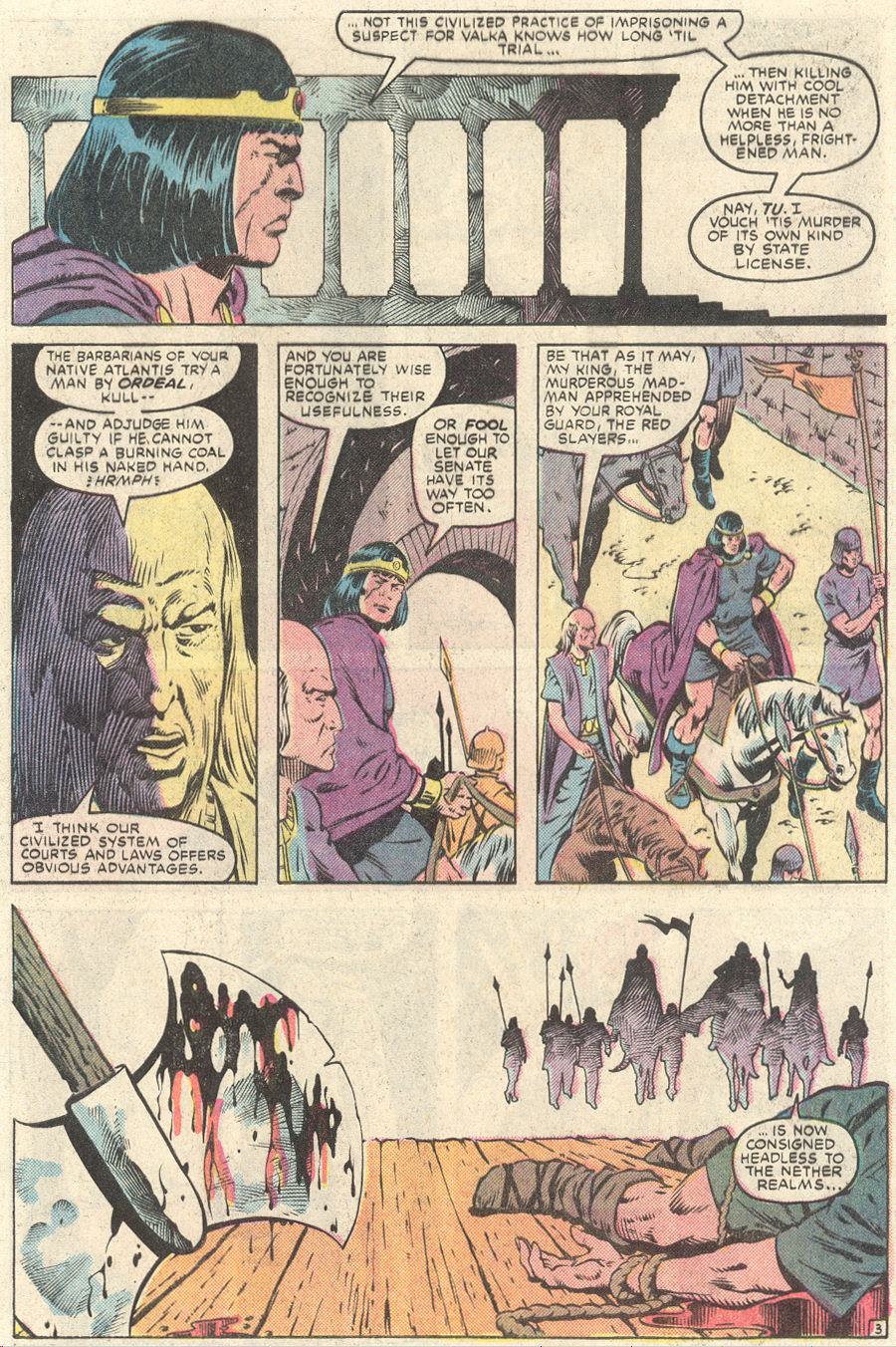 Read online Kull The Conqueror (1983) comic -  Issue #8 - 4