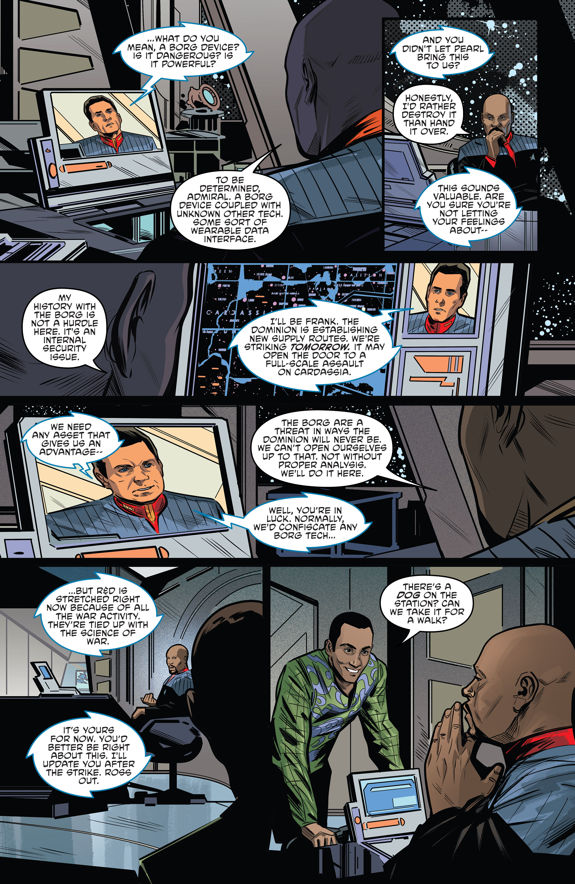 Read online Star Trek: Deep Space Nine - The Dog of War comic -  Issue #1 - 13