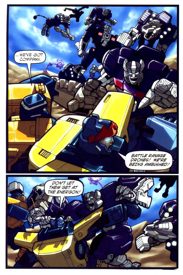 Read online Transformers Energon comic -  Issue #1 - 3