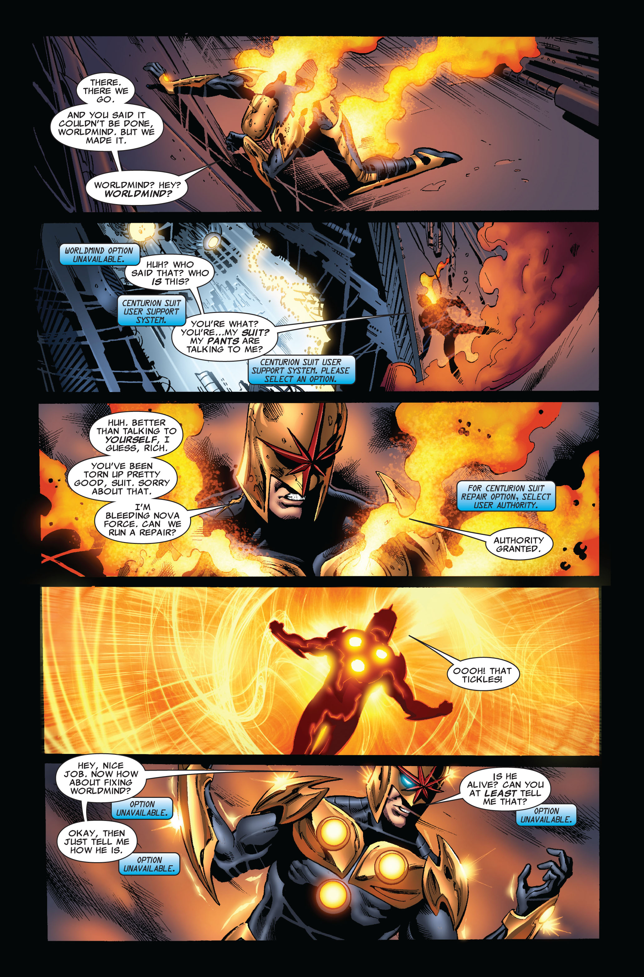 Read online Nova (2007) comic -  Issue #15 - 10