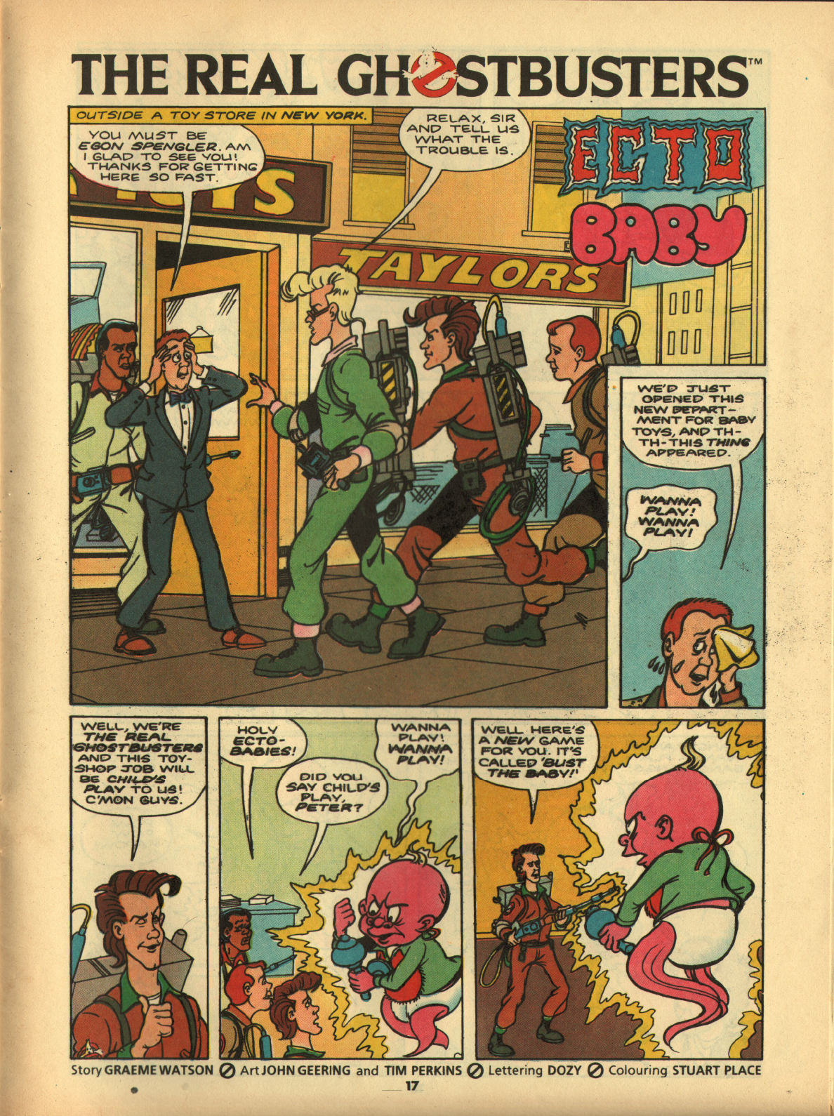 Read online The Real Ghostbusters comic -  Issue #22 - 17
