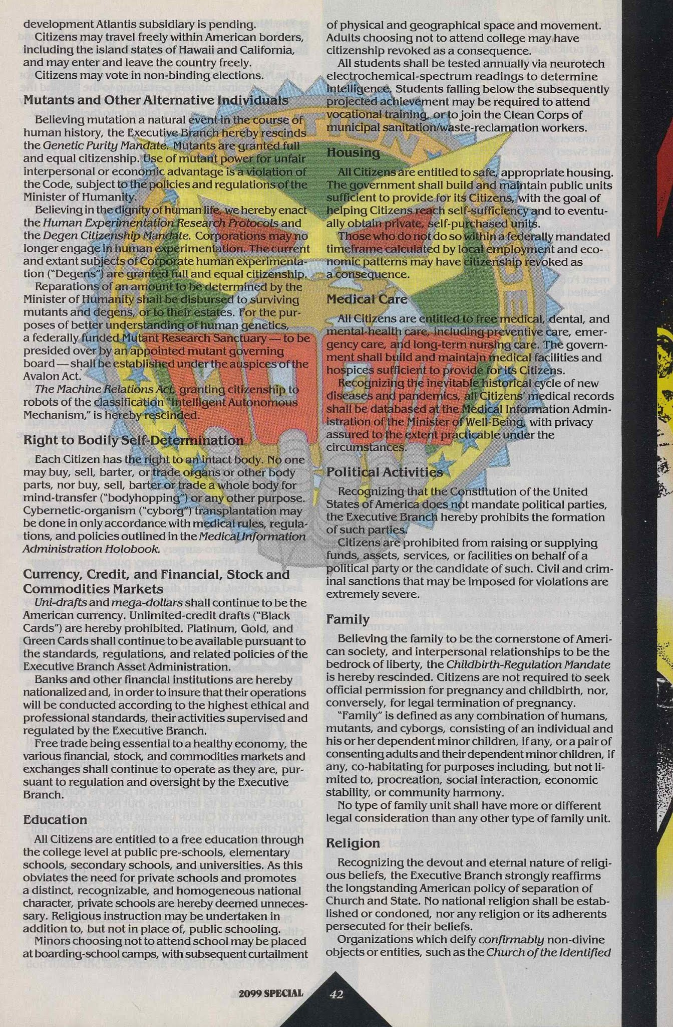 Read online 2099 Special: The World of Doom comic -  Issue # Full - 44