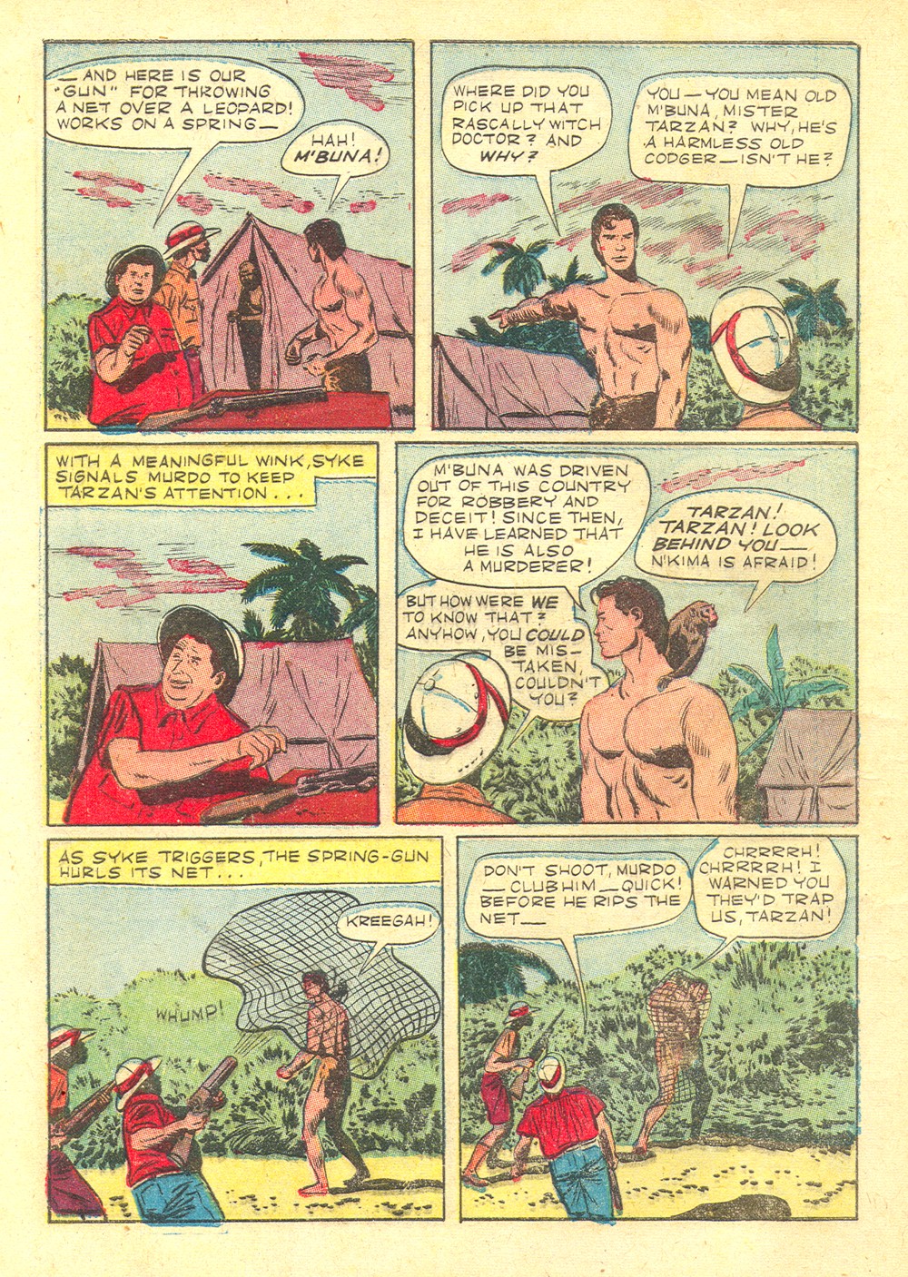 Read online Tarzan (1948) comic -  Issue #23 - 6