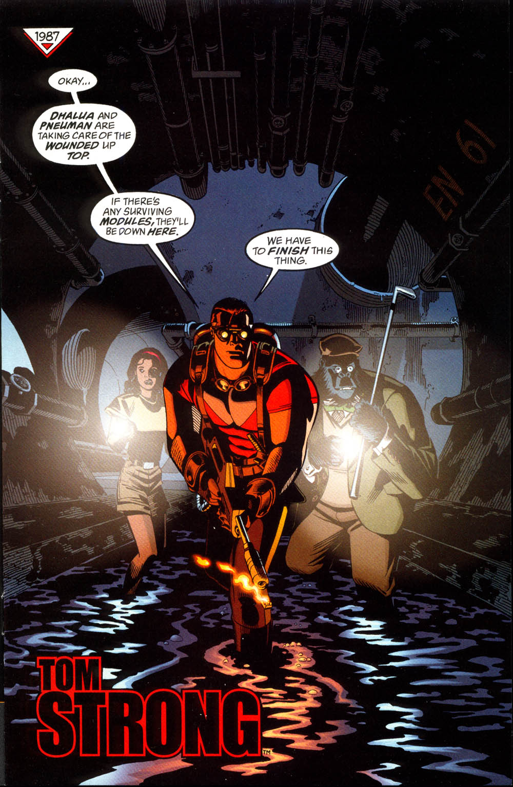 Read online Tom Strong comic -  Issue #2 - 2
