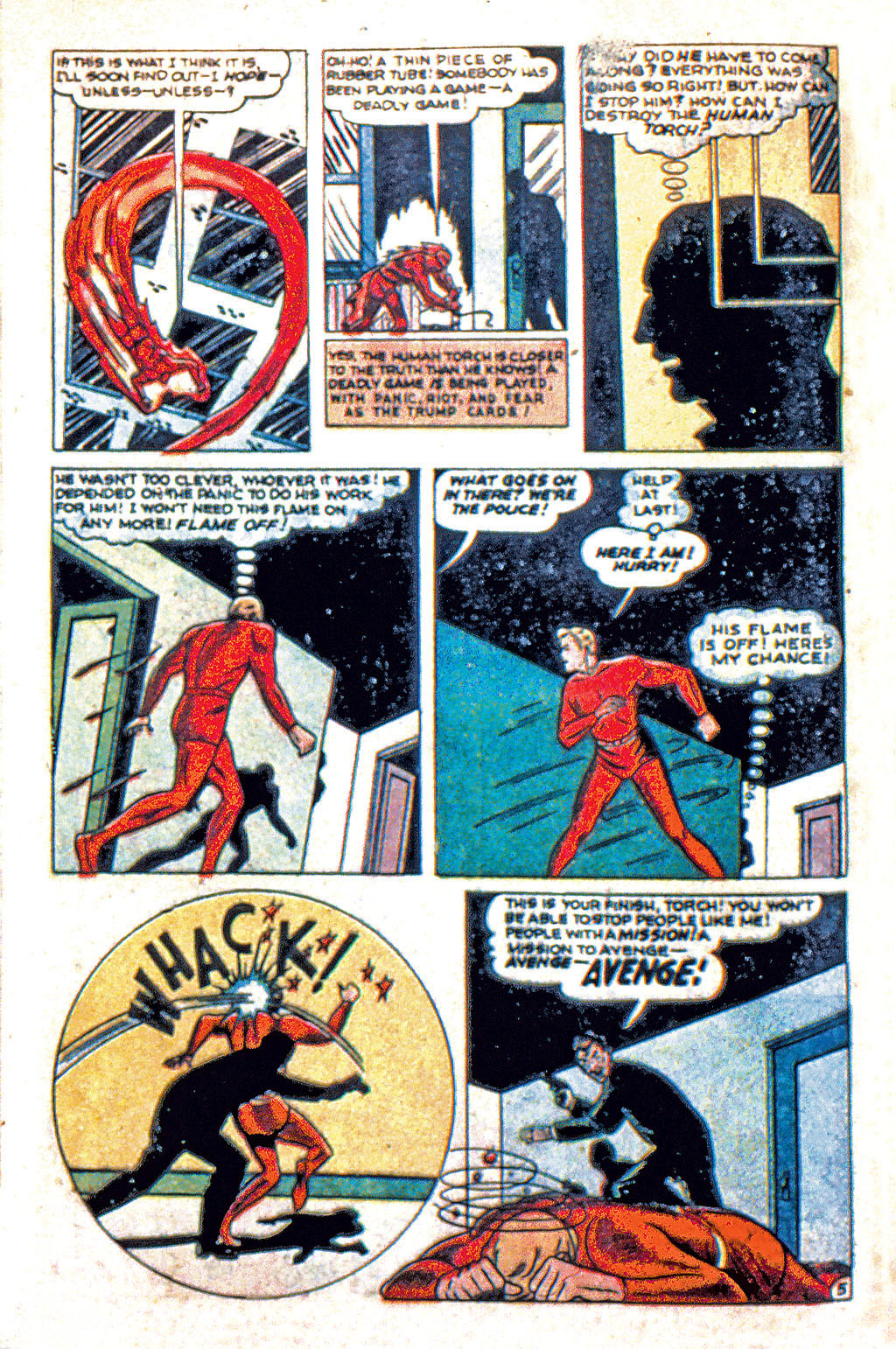 Read online The Human Torch (1940) comic -  Issue #33 - 18