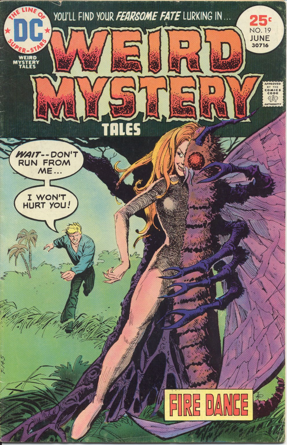 Read online Weird Mystery Tales comic -  Issue #19 - 1