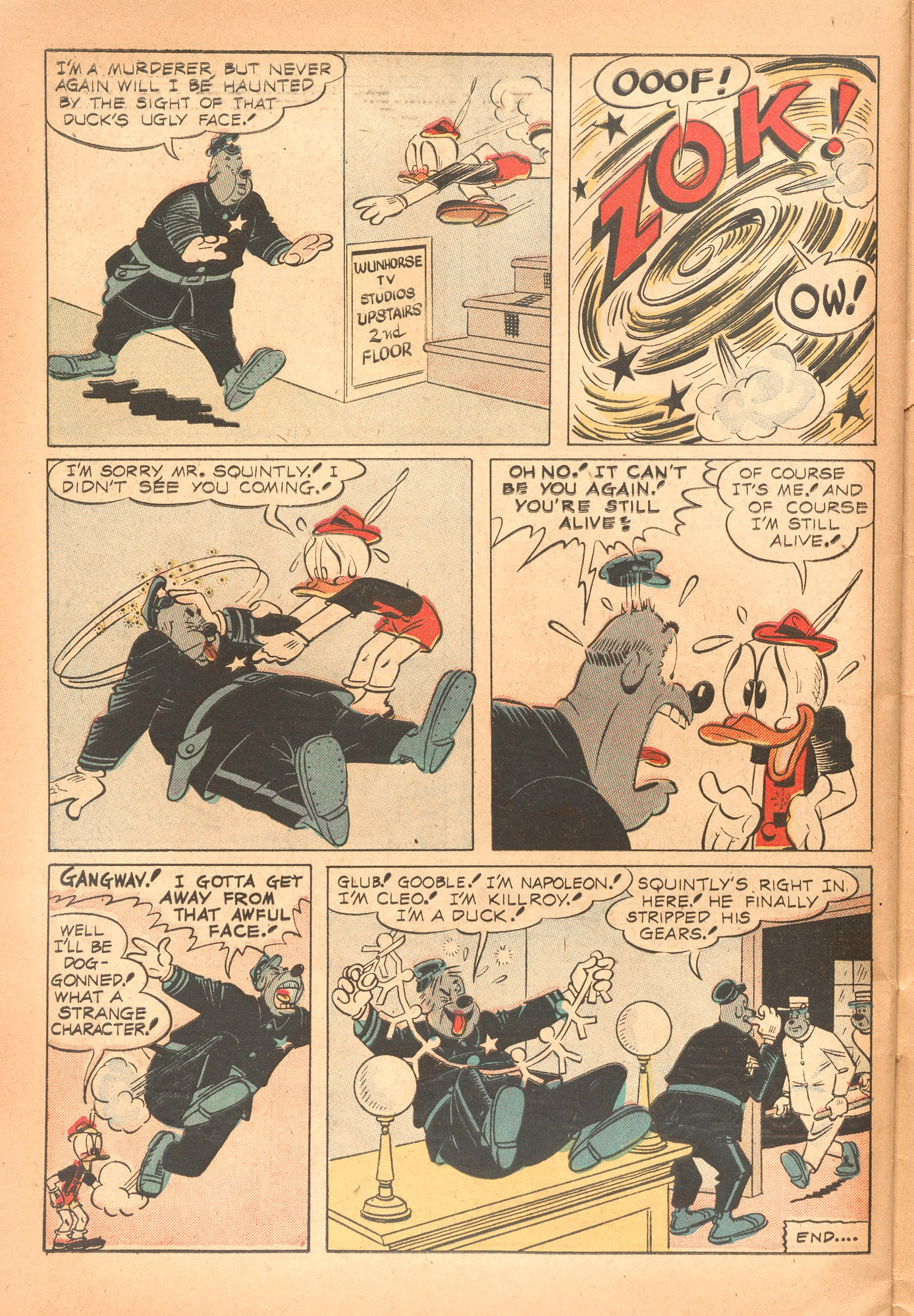 Read online Super Duck Comics comic -  Issue #39 - 48