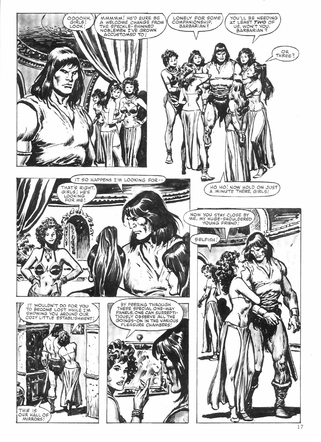 Read online The Savage Sword Of Conan comic -  Issue #81 - 17