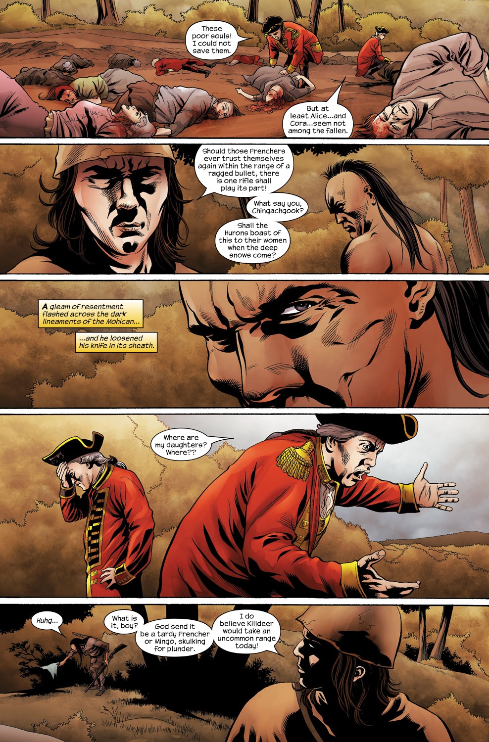 Read online The Last of the Mohicans comic -  Issue #3 - 23