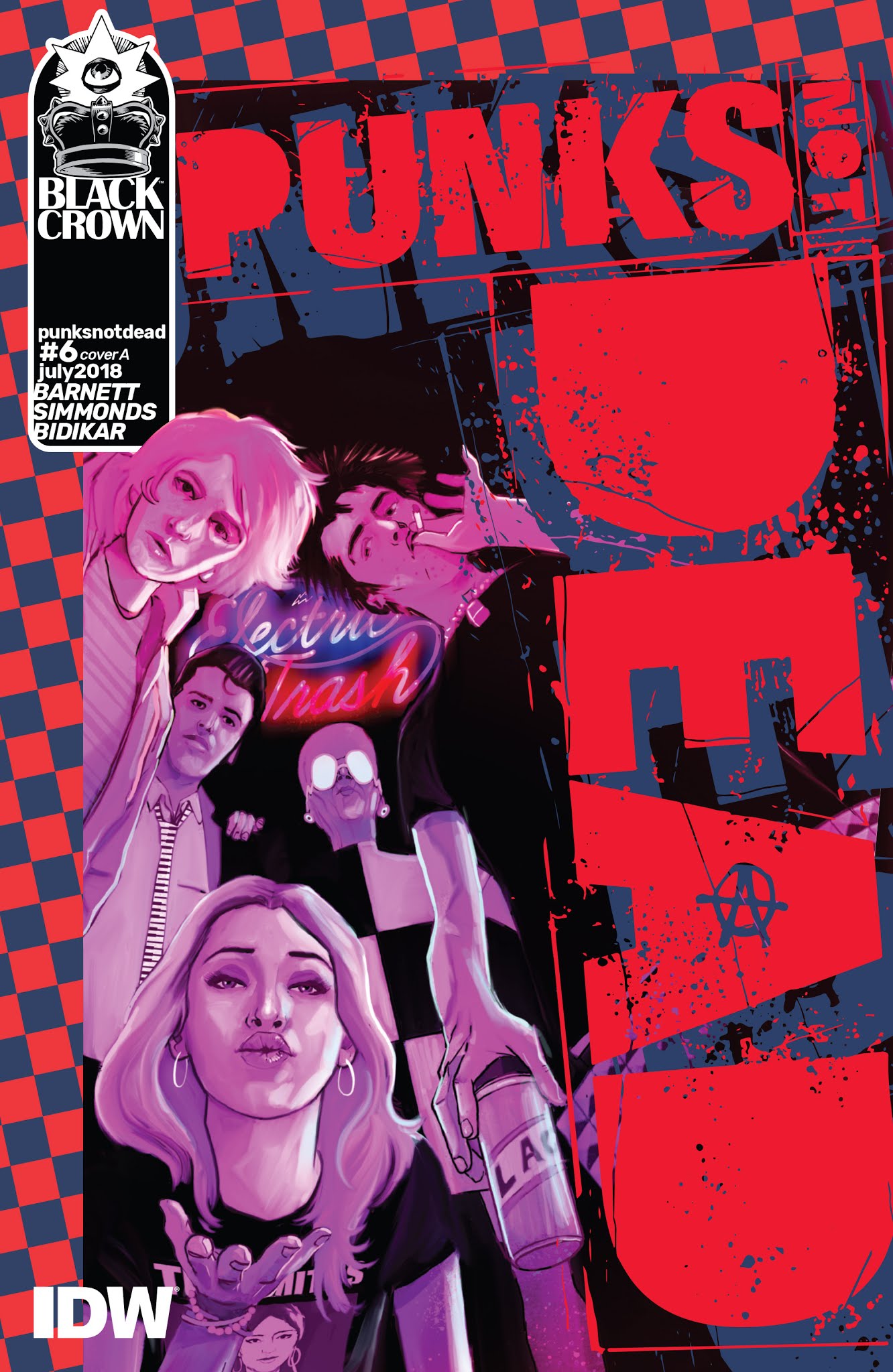 Read online Punks Not Dead comic -  Issue #6 - 1