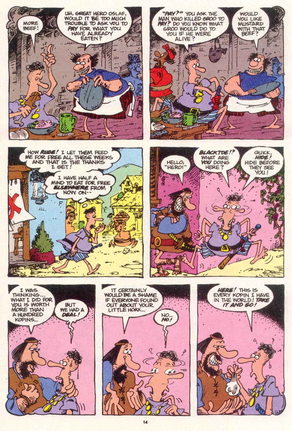 Read online Sergio Aragonés Groo the Wanderer comic -  Issue #111 - 16
