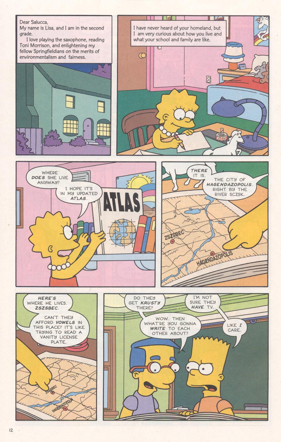 Read online Simpsons Comics comic -  Issue #96 - 13