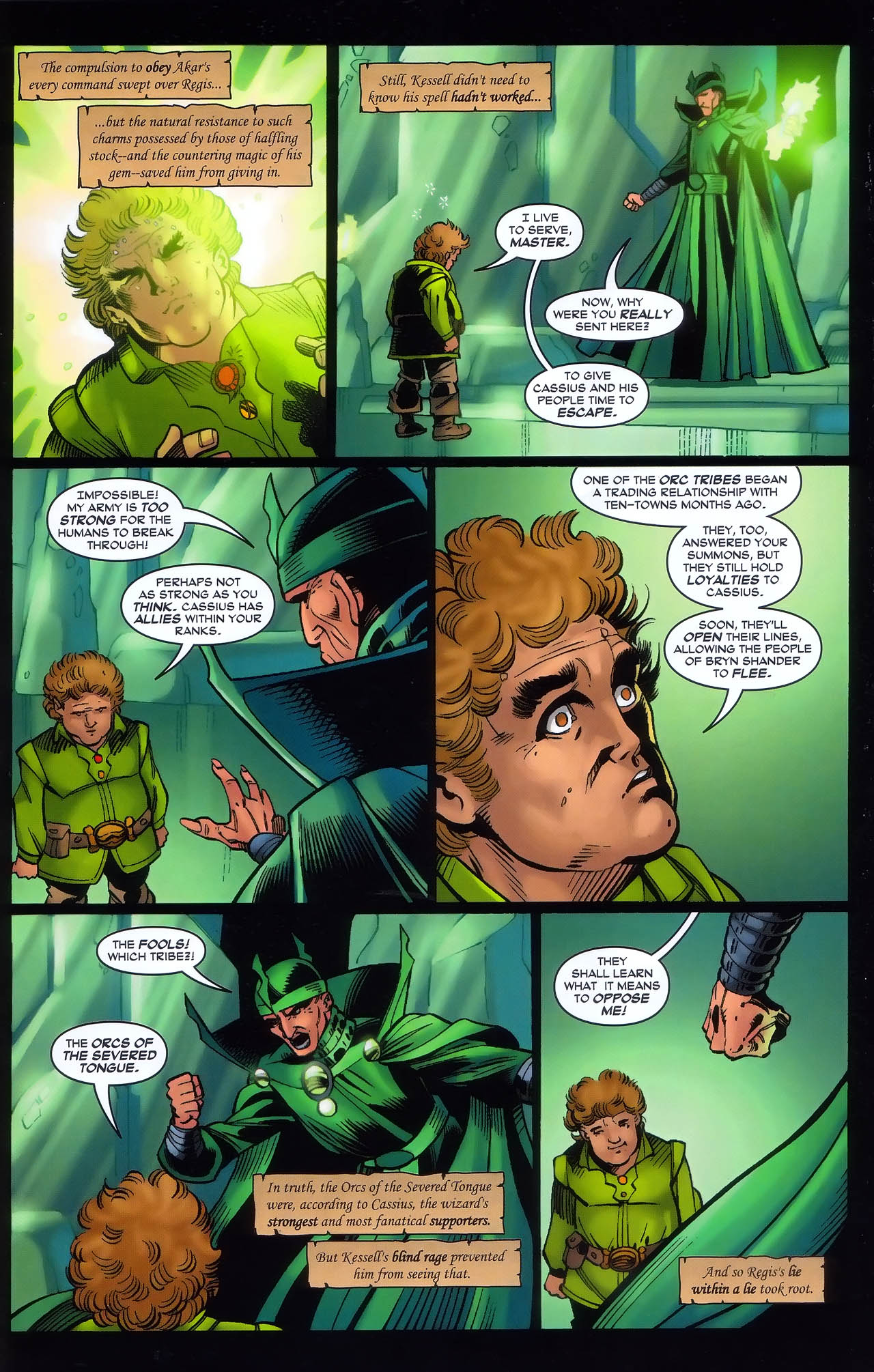 Read online Forgotten Realms: The Crystal Shard comic -  Issue #3 - 22