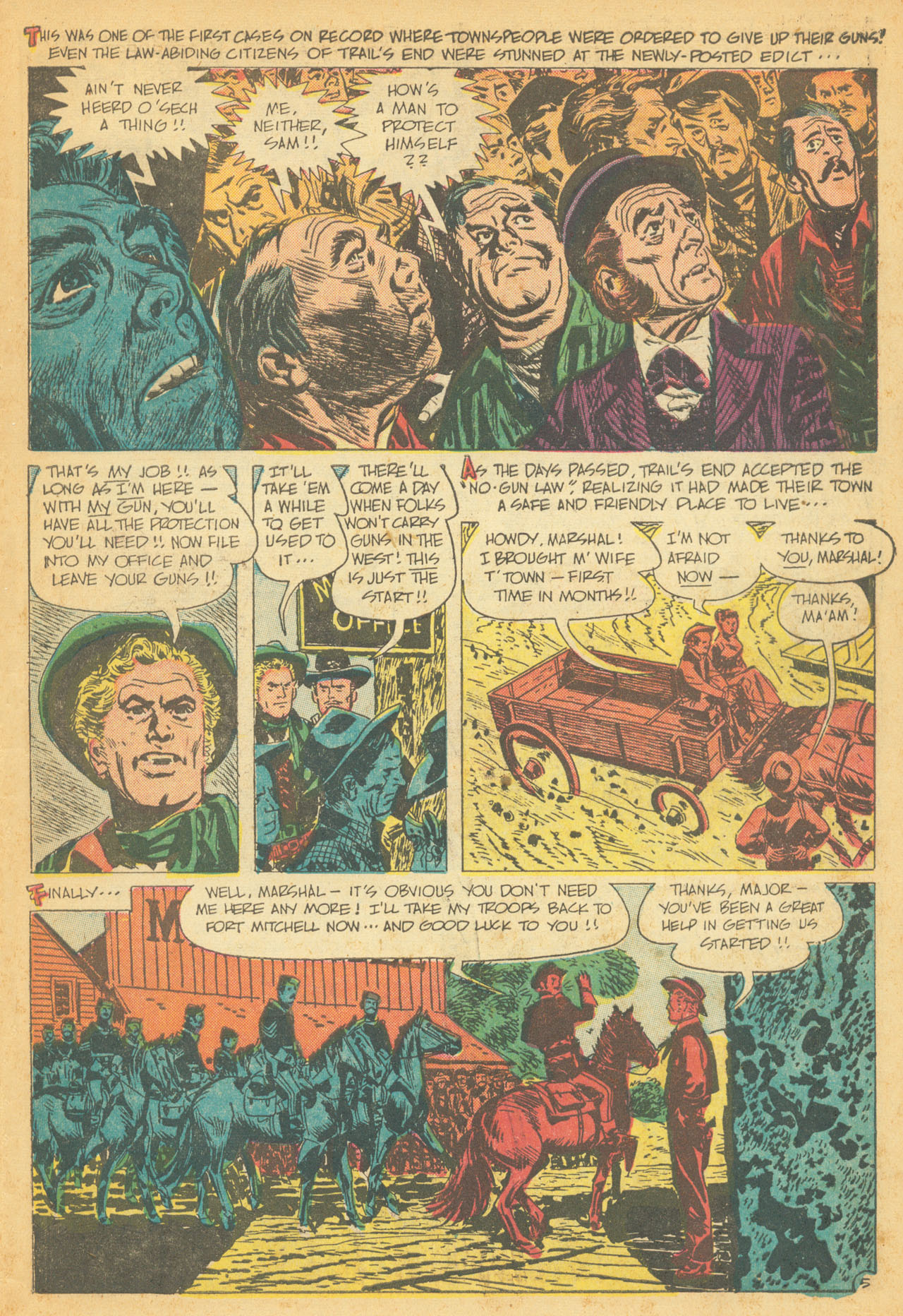 Read online Western Gunfighters (1956) comic -  Issue #24 - 7