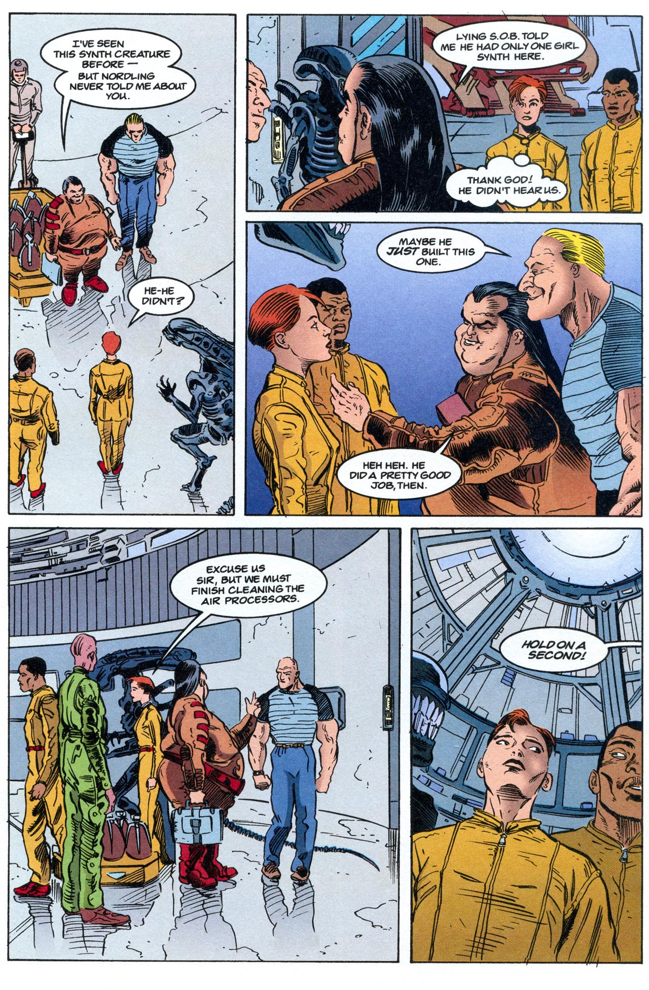 Read online Aliens: Stronghold comic -  Issue #3 - 15