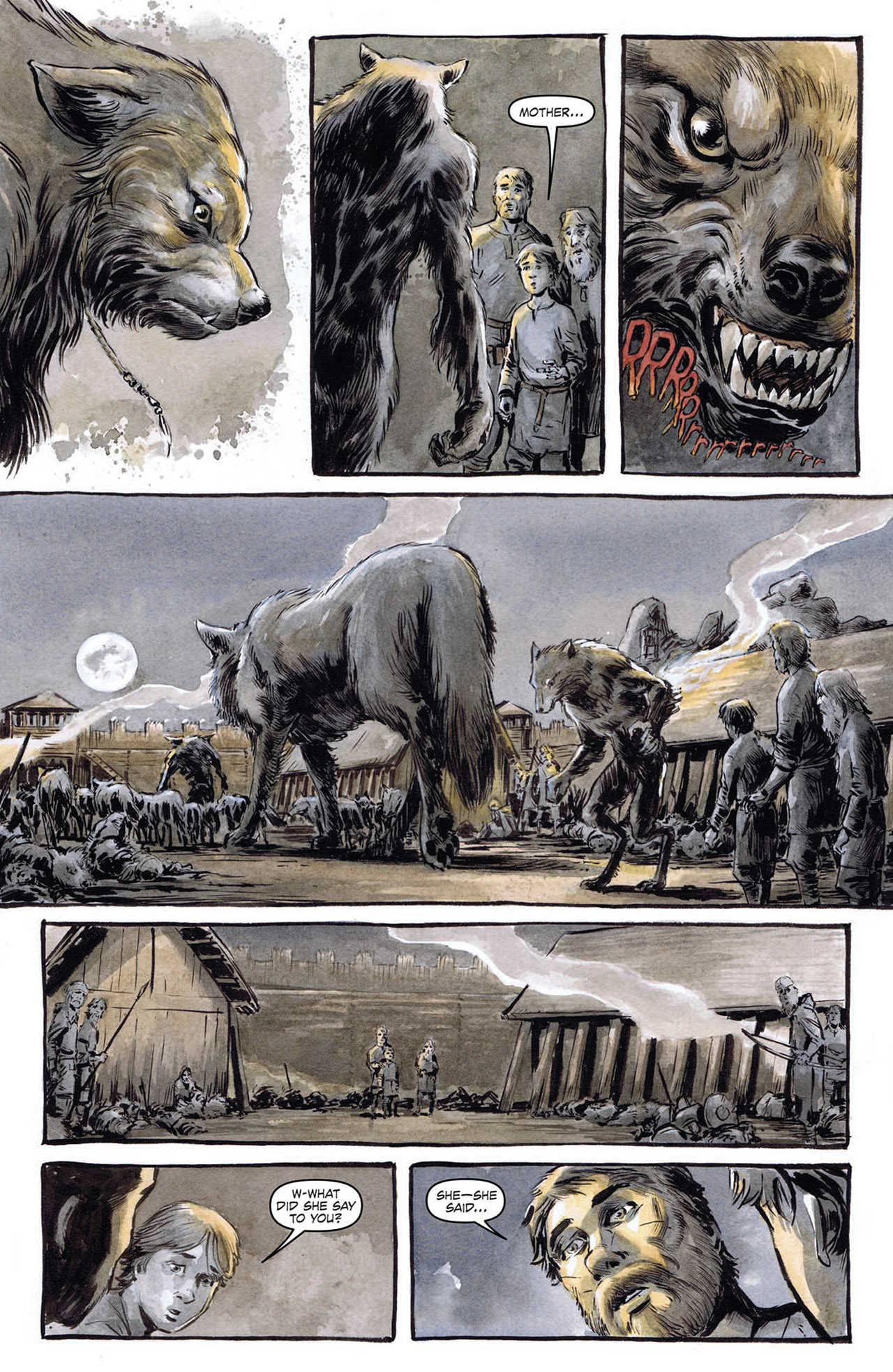 Read online Night of 1000 Wolves comic -  Issue #3 - 22