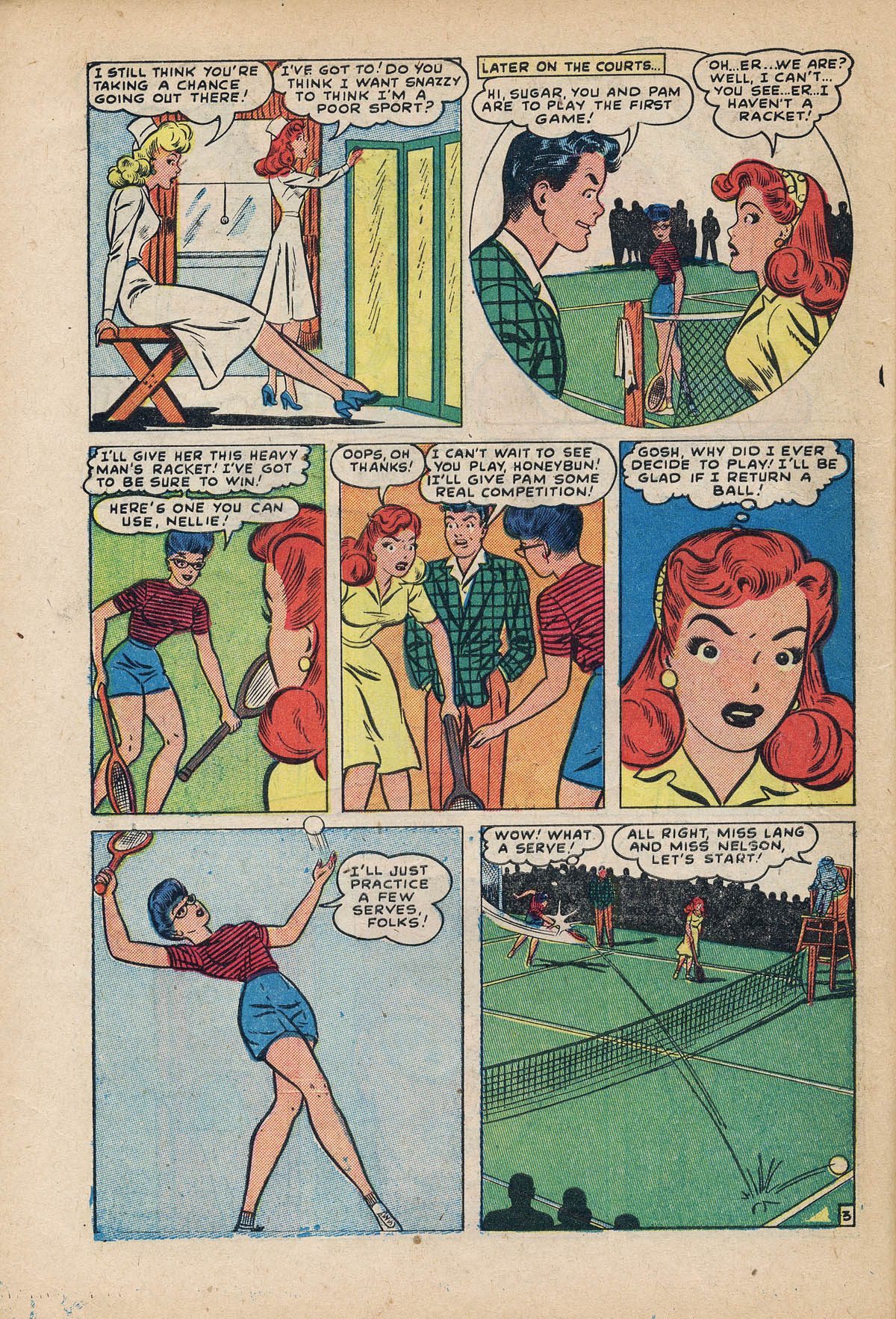 Read online Nellie The Nurse (1945) comic -  Issue #27 - 12