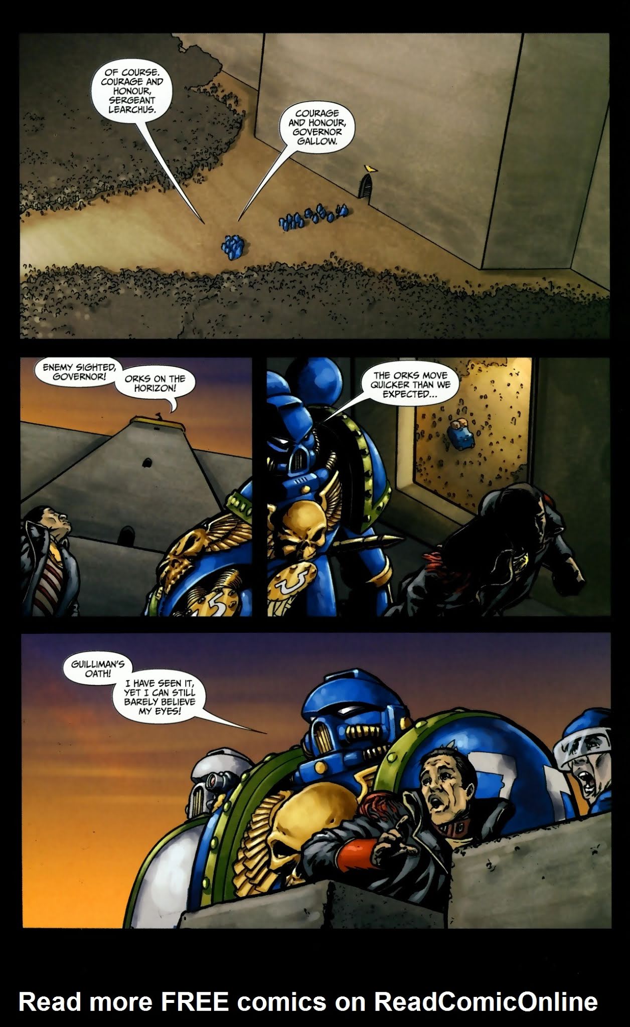 Read online Warhammer 40,000: Defenders of Ultramar comic -  Issue #3 - 25