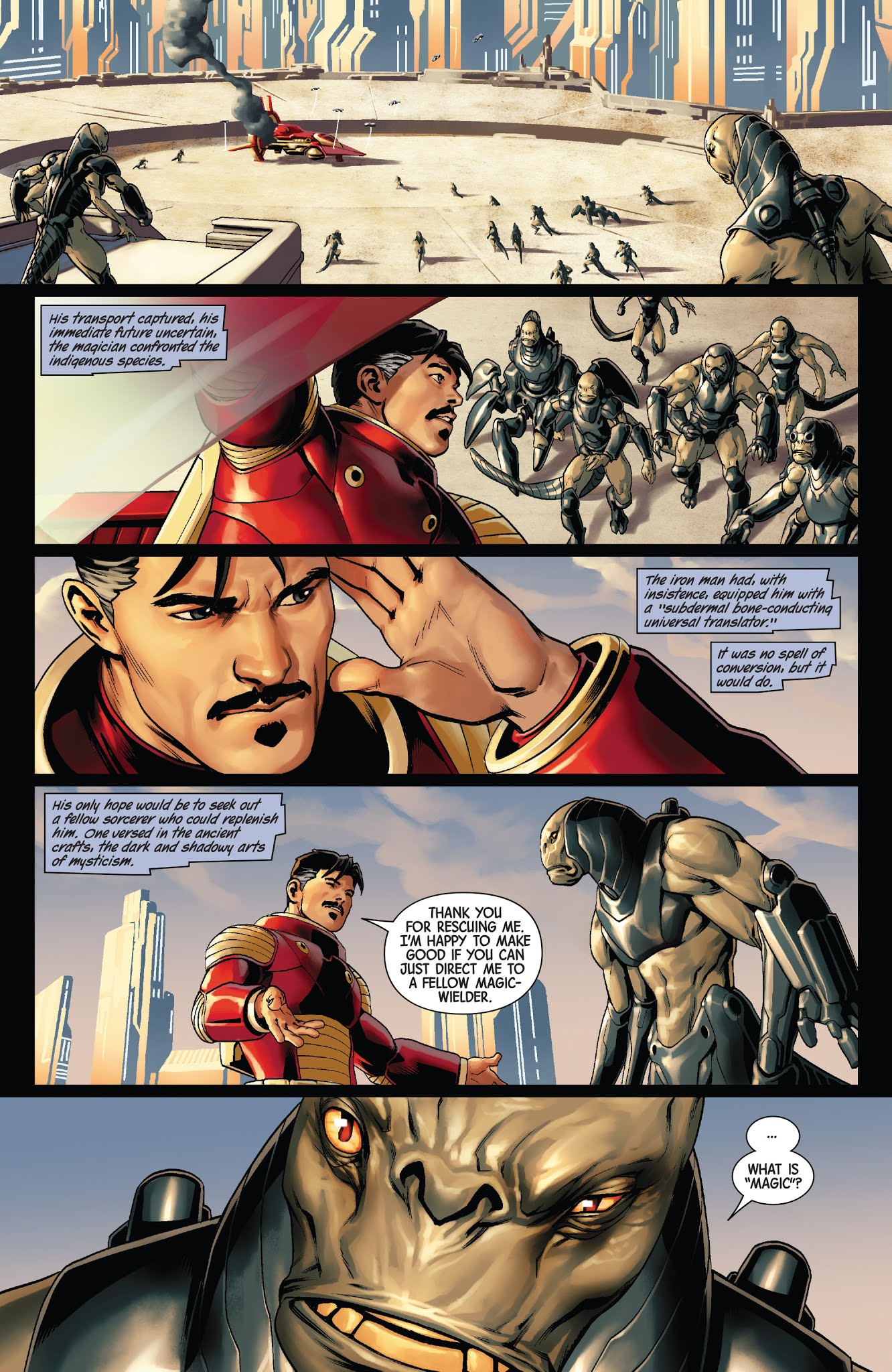 Read online Doctor Strange (2018) comic -  Issue #1 - 21