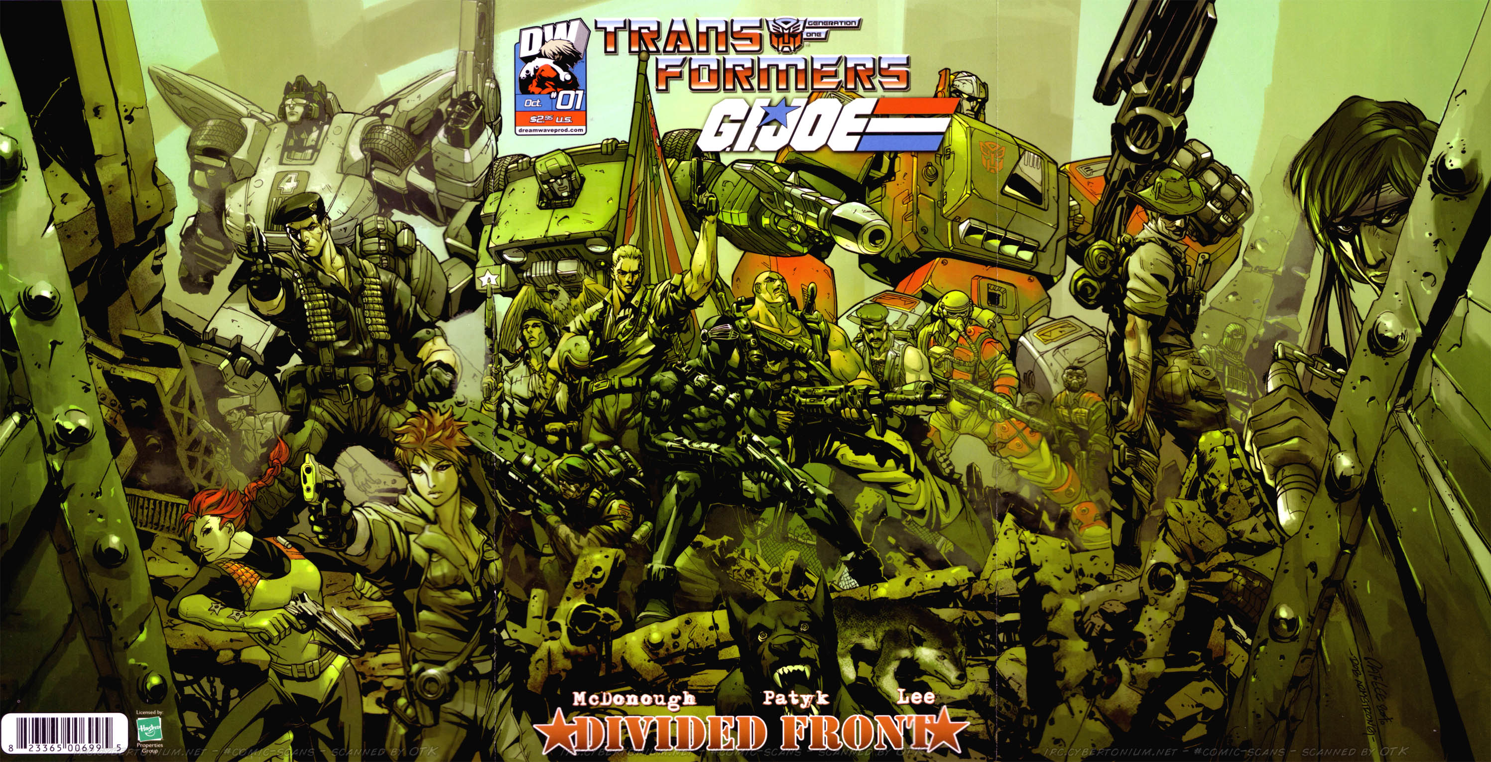 Read online Transformers/G.I. Joe: Divided Front comic -  Issue # Full - 2