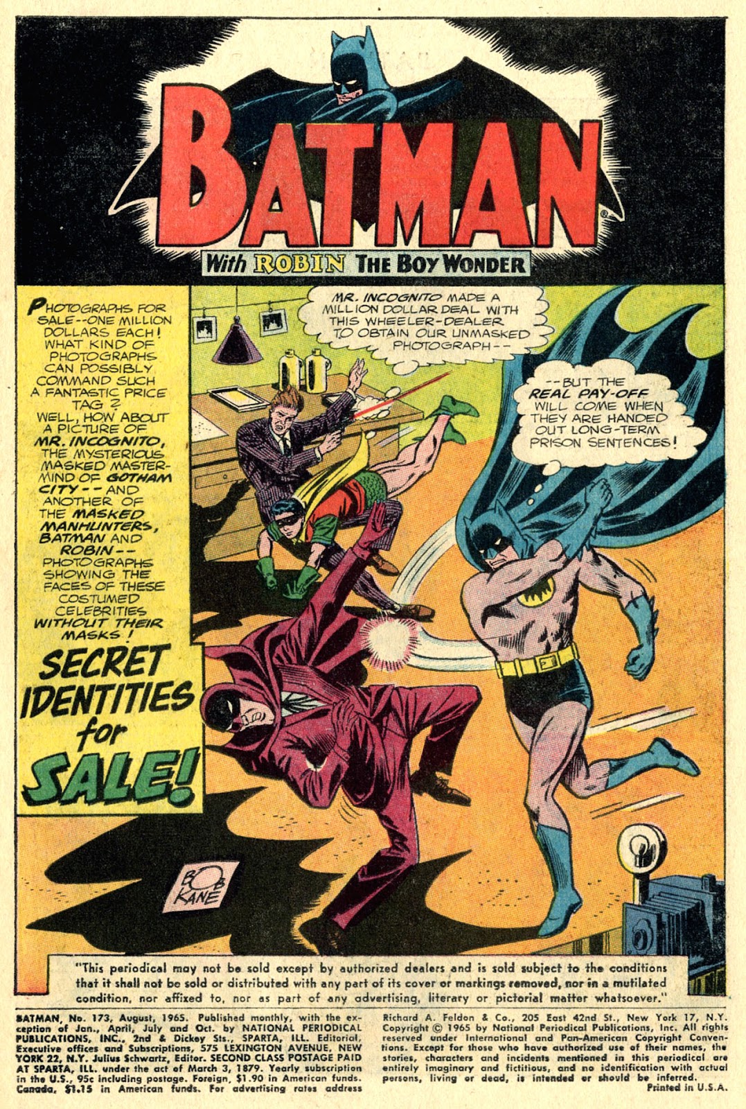 Batman (1940) issue 173 - Page 3