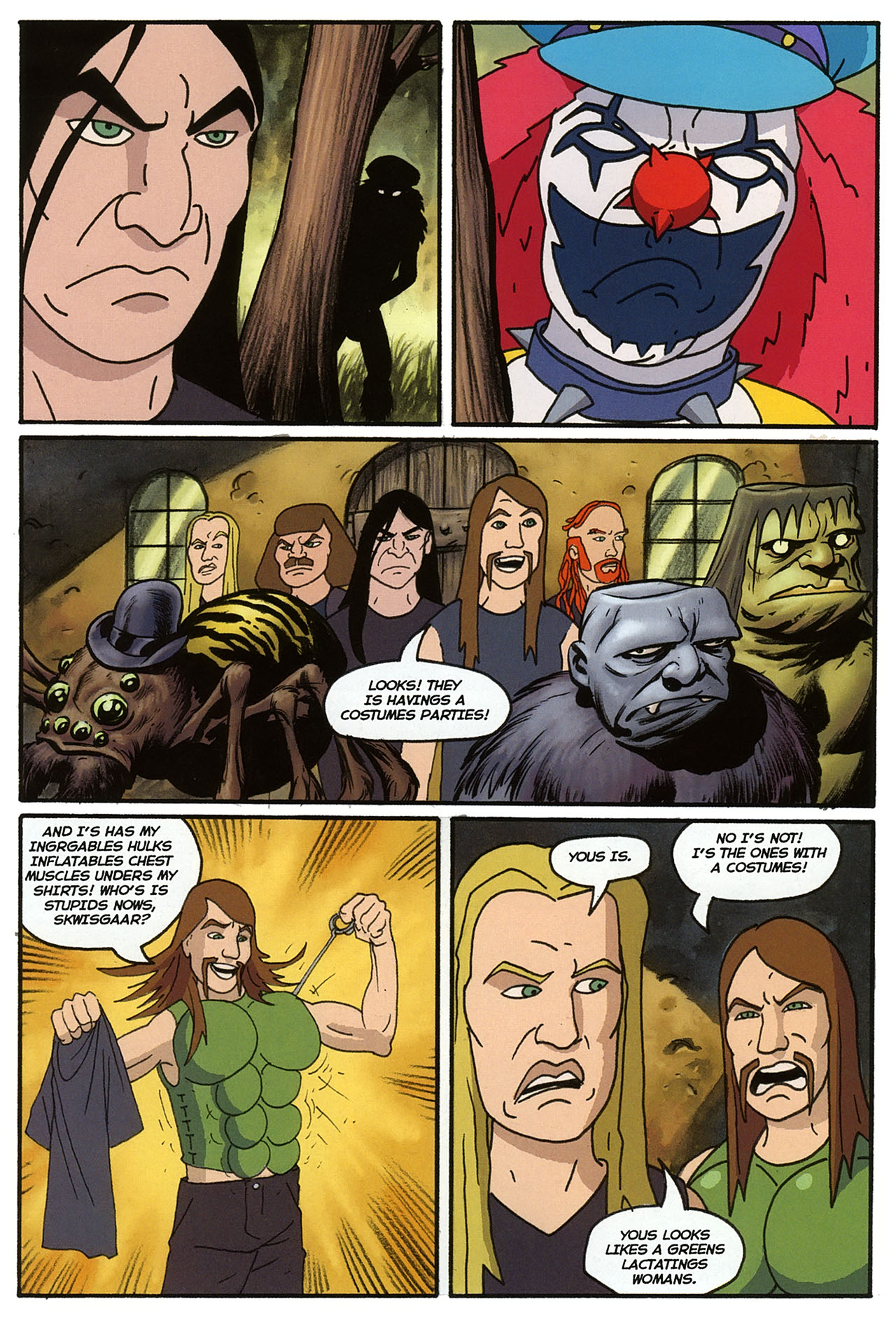 Read online Dethklok versus The Goon comic -  Issue # Full - 17
