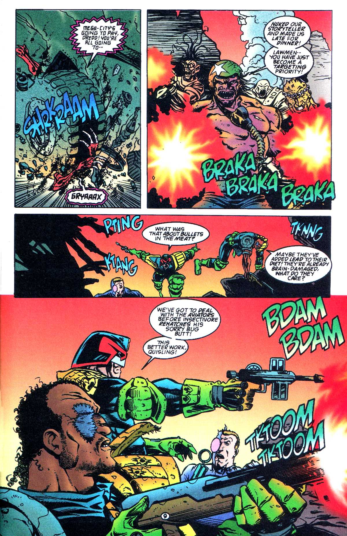 Read online Judge Dredd: Legends of the Law comic -  Issue #7 - 13