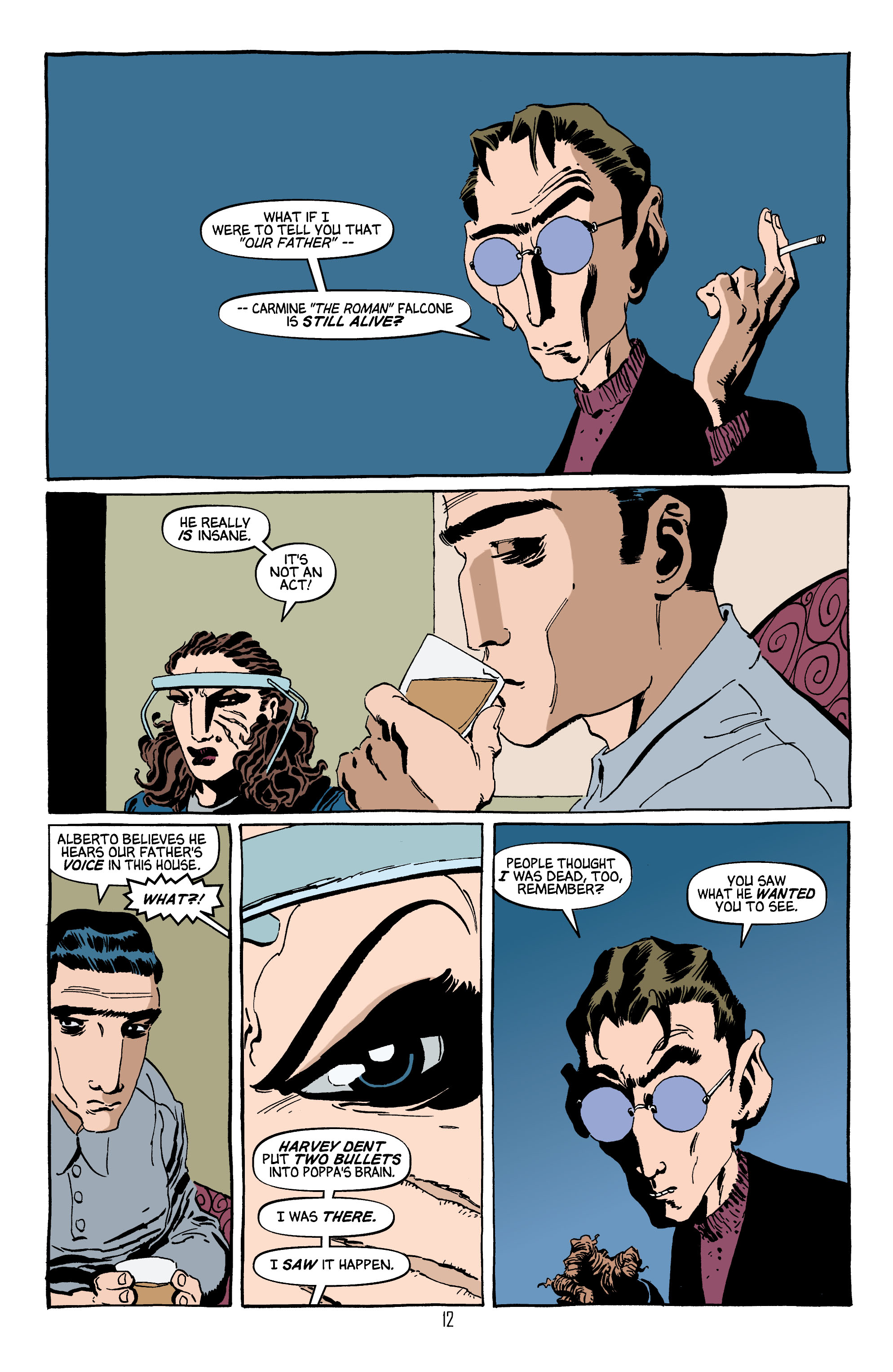 Read online Batman: Dark Victory (1999) comic -  Issue #5 - 13