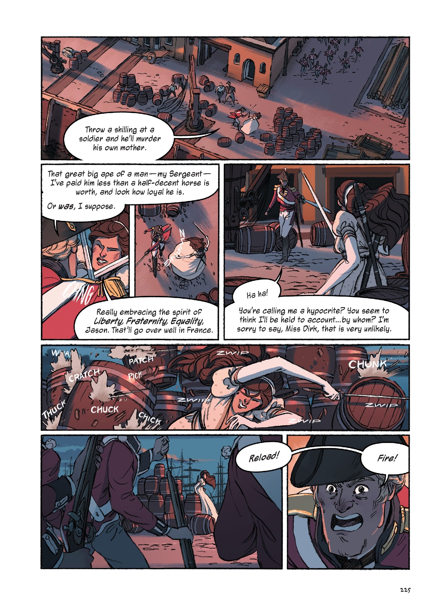 Read online Delilah Dirk and the King's Shilling comic -  Issue # TPB (Part 3) - 24