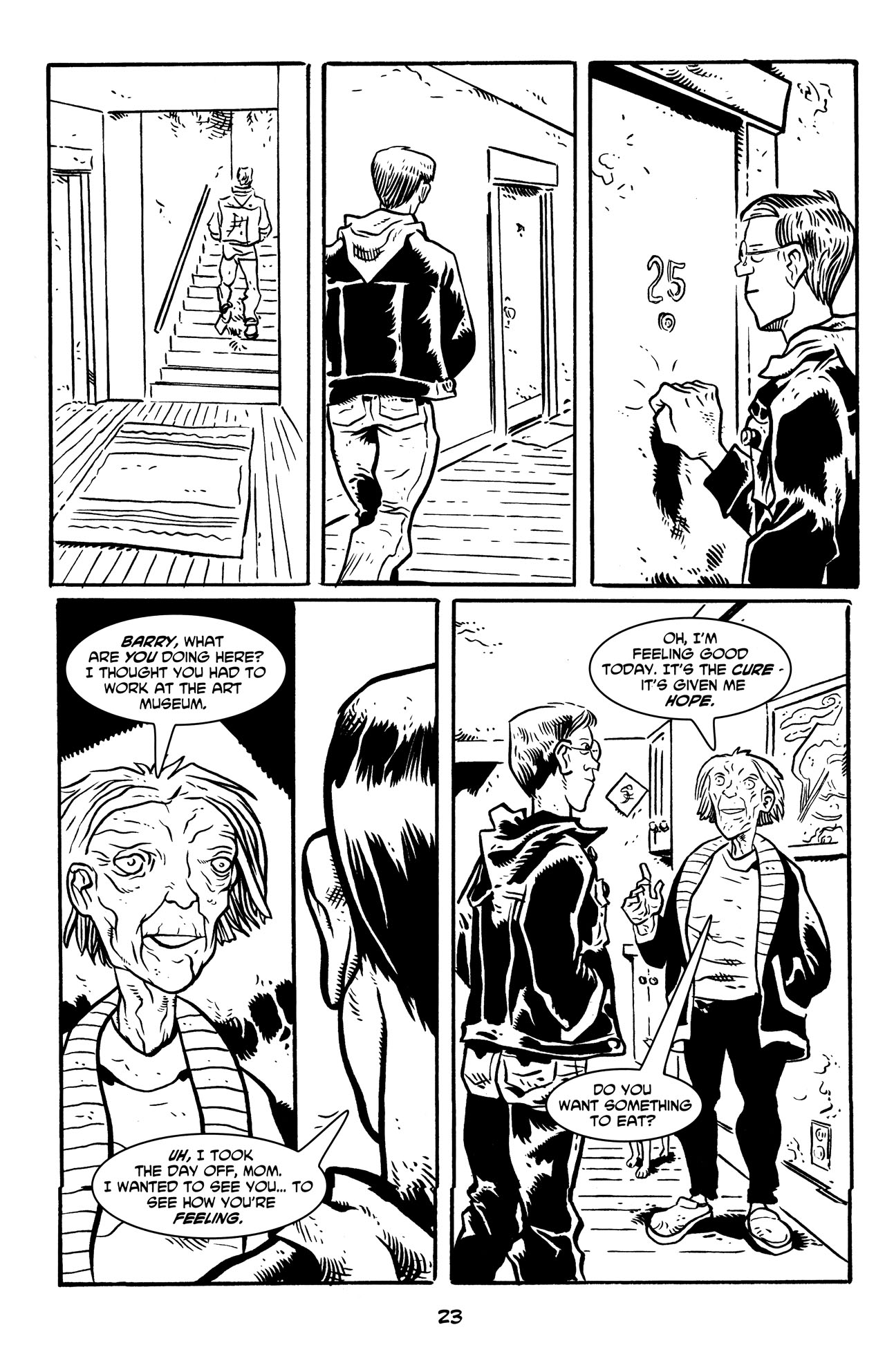 Read online Michelangelo The Third Kind comic -  Issue #1 - 24