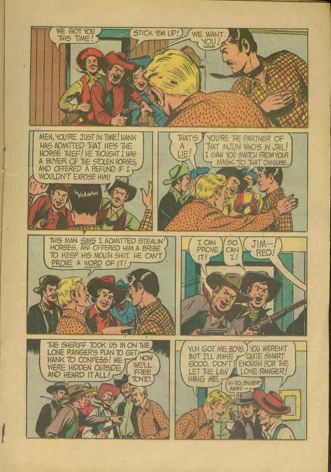 Read online The Lone Ranger (1948) comic -  Issue #25 - 25