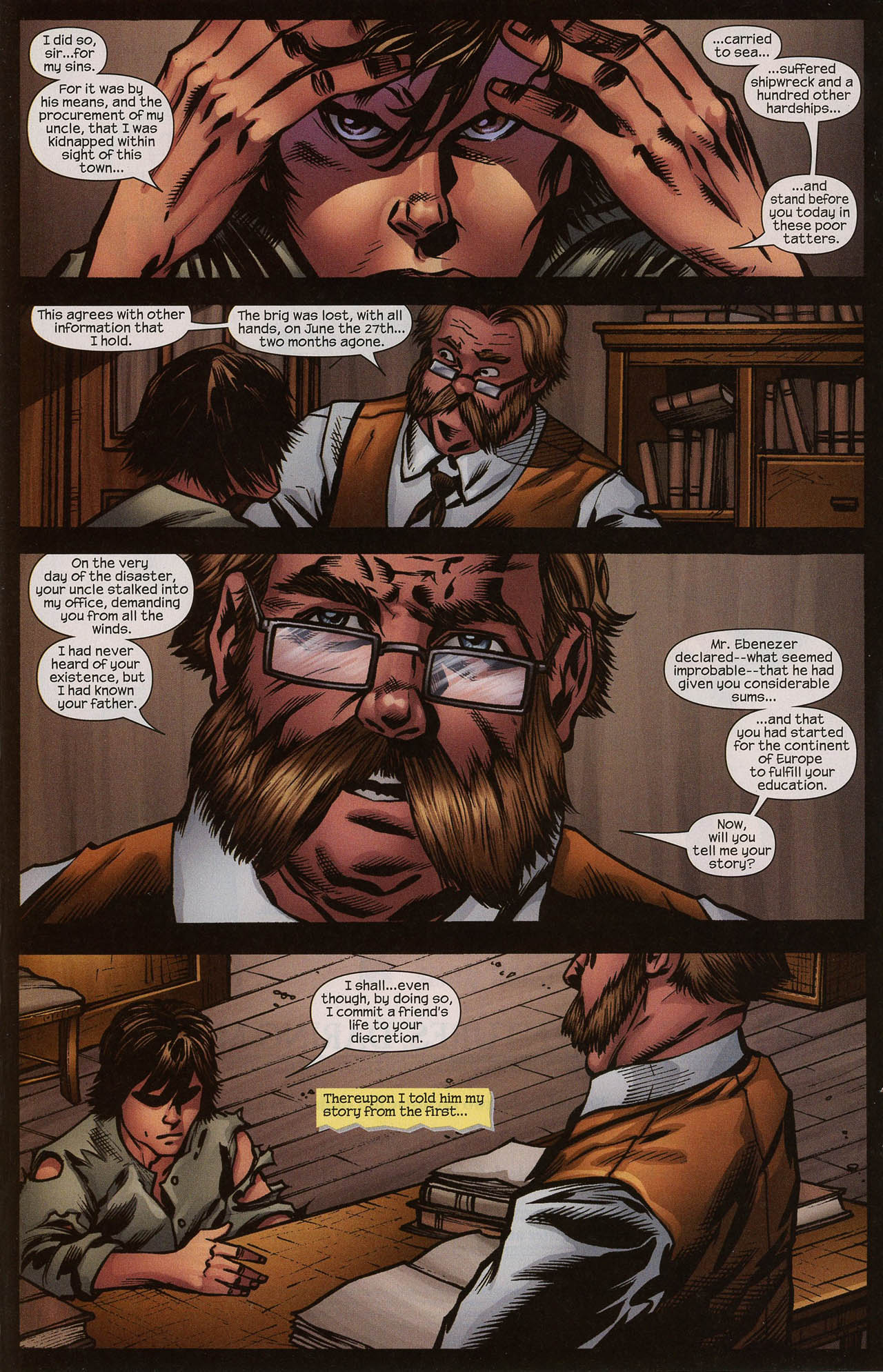 Read online Marvel Illustrated: Kidnapped! comic -  Issue #5 - 16