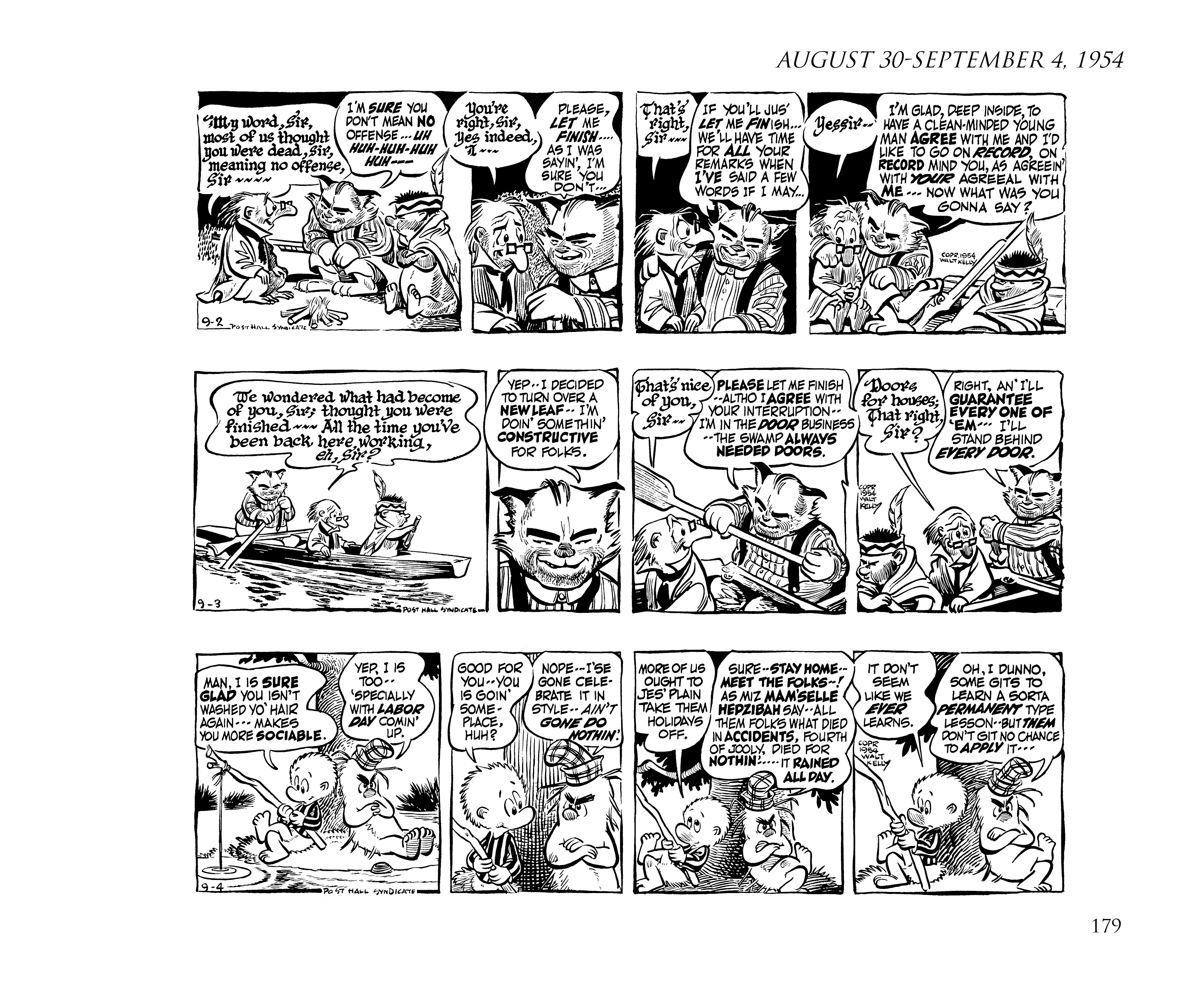 Read online Pogo by Walt Kelly: The Complete Syndicated Comic Strips comic -  Issue # TPB 3 (Part 2) - 91