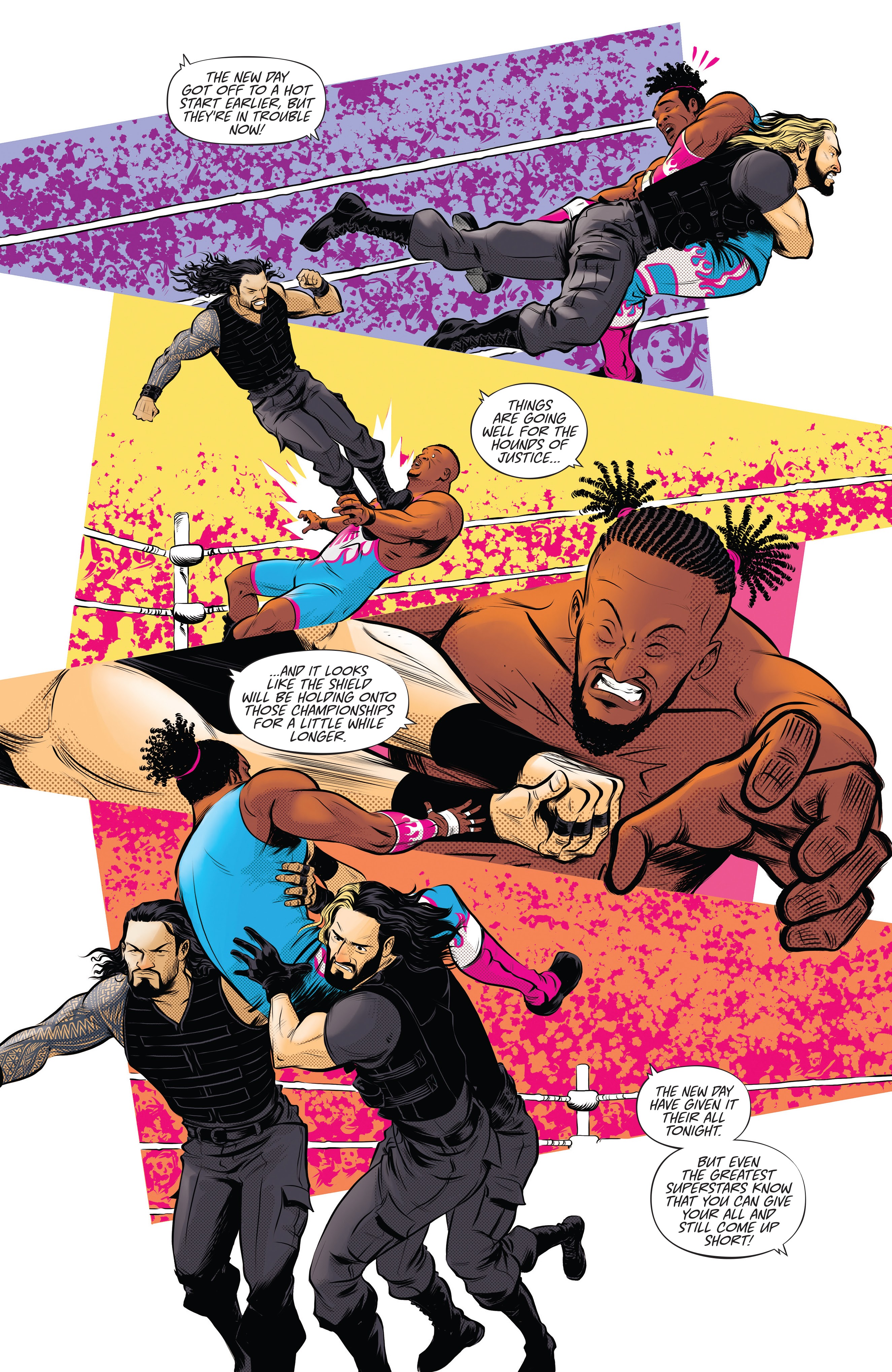 Read online WWE The New Day: Power of Positivity comic -  Issue #1 - 4