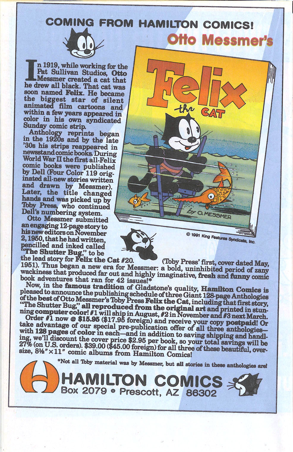 Read online Felix the Cat comic -  Issue #3 - 19