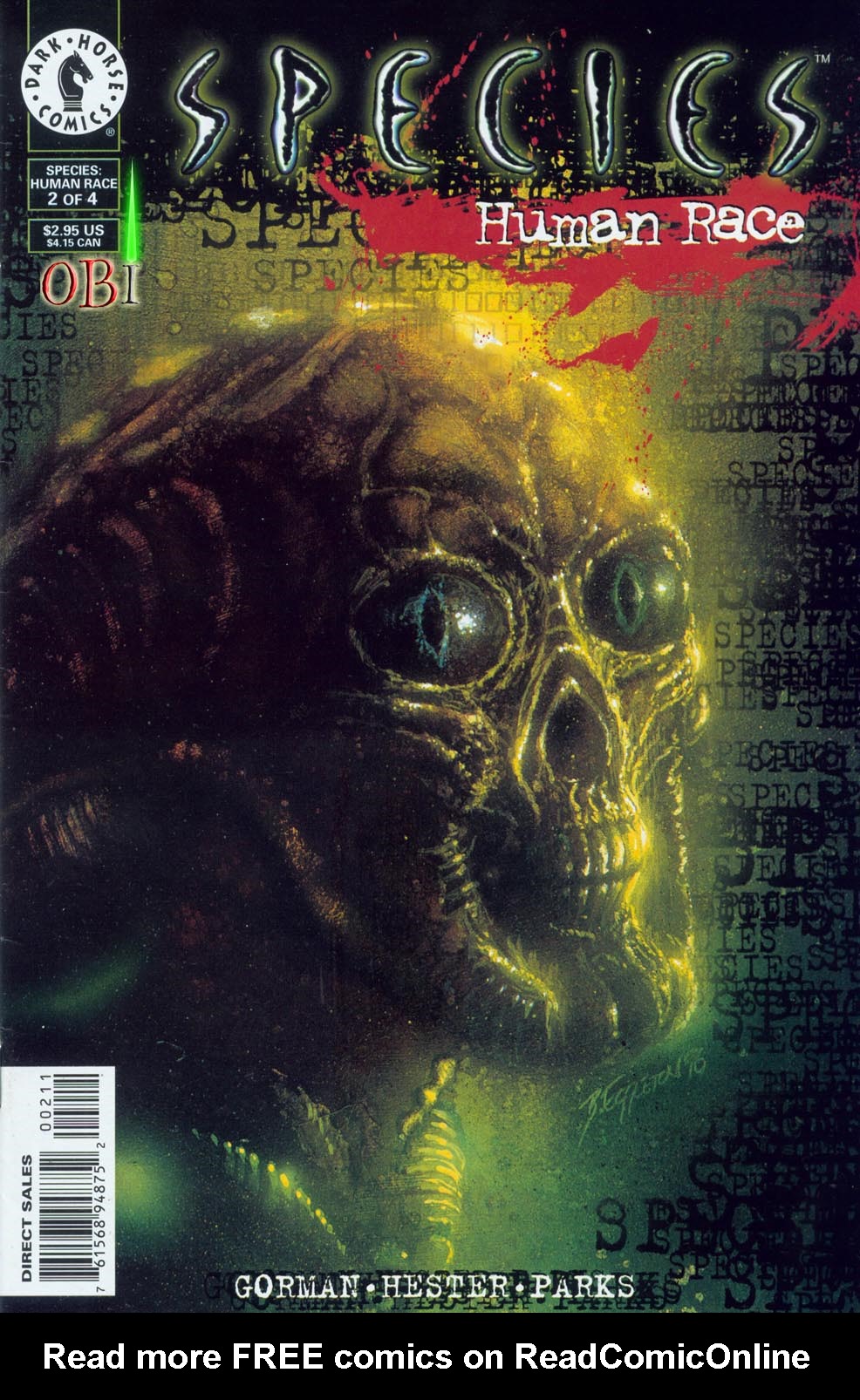 Read online Species: Human Race comic -  Issue #2 - 1