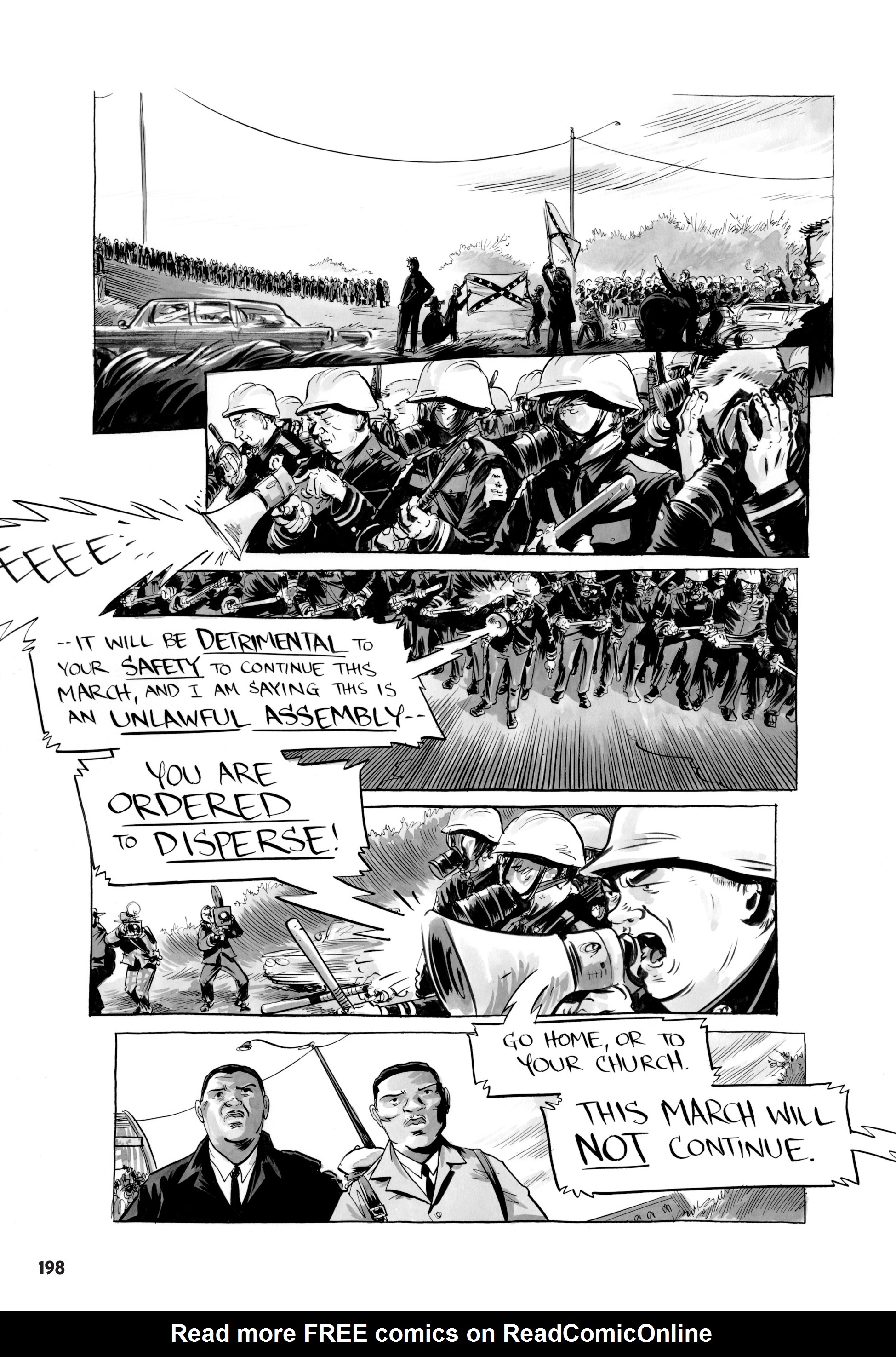 Read online March comic -  Issue #3 - 193