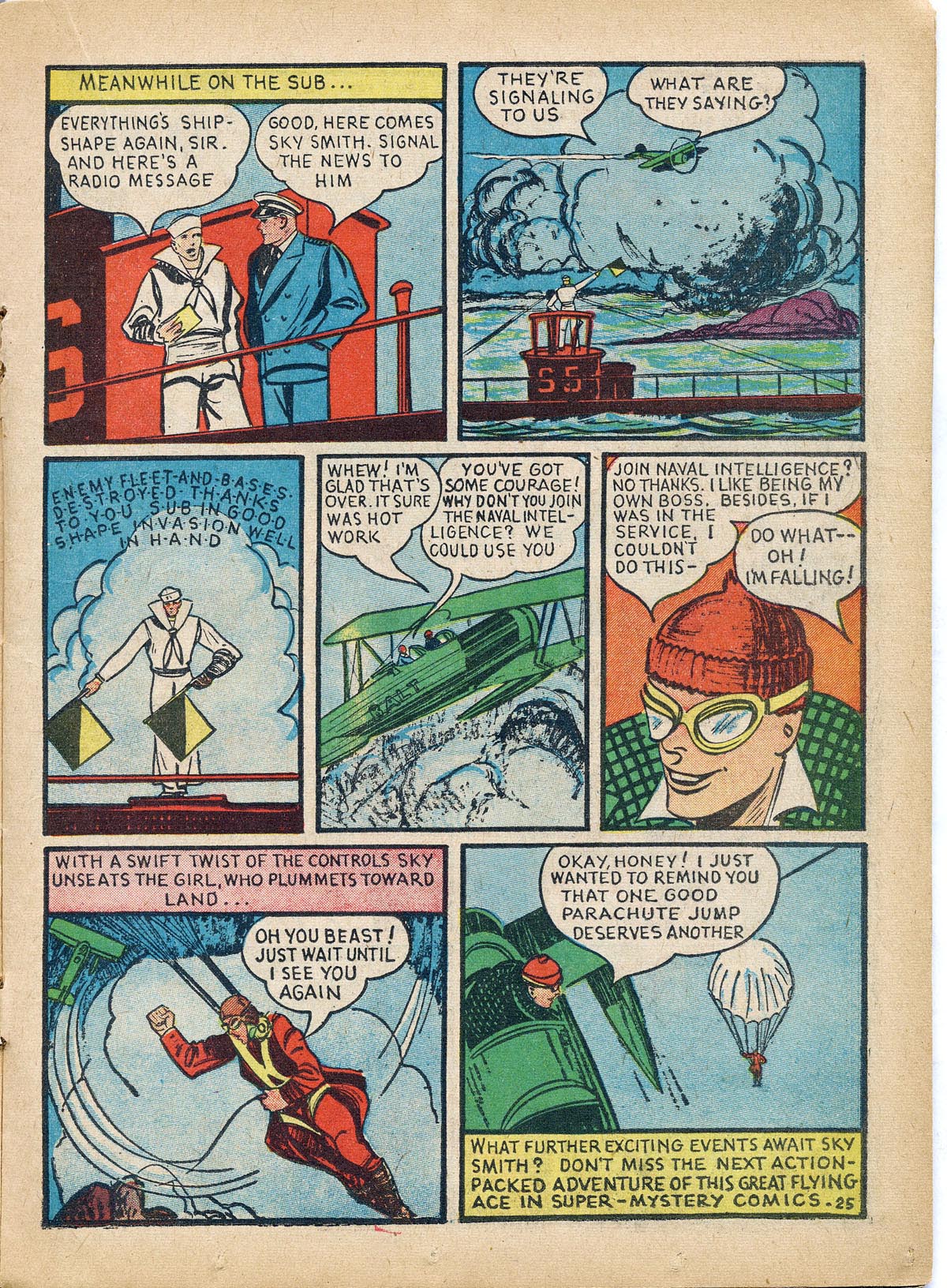 Read online Super-Mystery Comics comic -  Issue #2 - 28