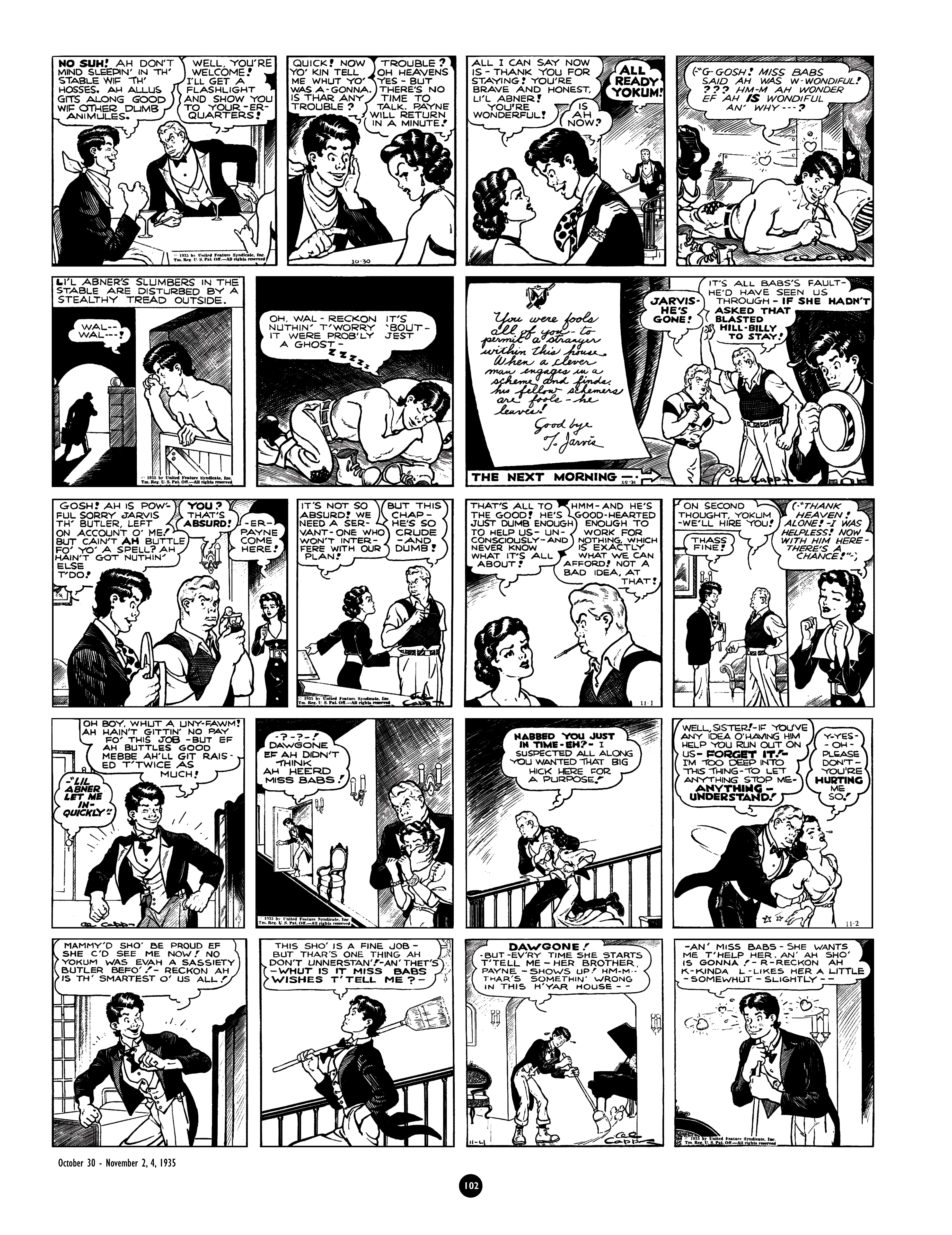 Read online Al Capp's Li'l Abner Complete Daily & Color Sunday Comics comic -  Issue # TPB 1 (Part 2) - 4